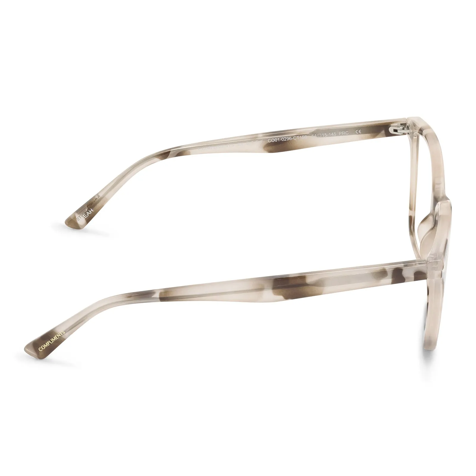 LEAH - CREAM TORTOISE + BLUE LIGHT READERS sold by Diff Eyewear product image thumbnail 4