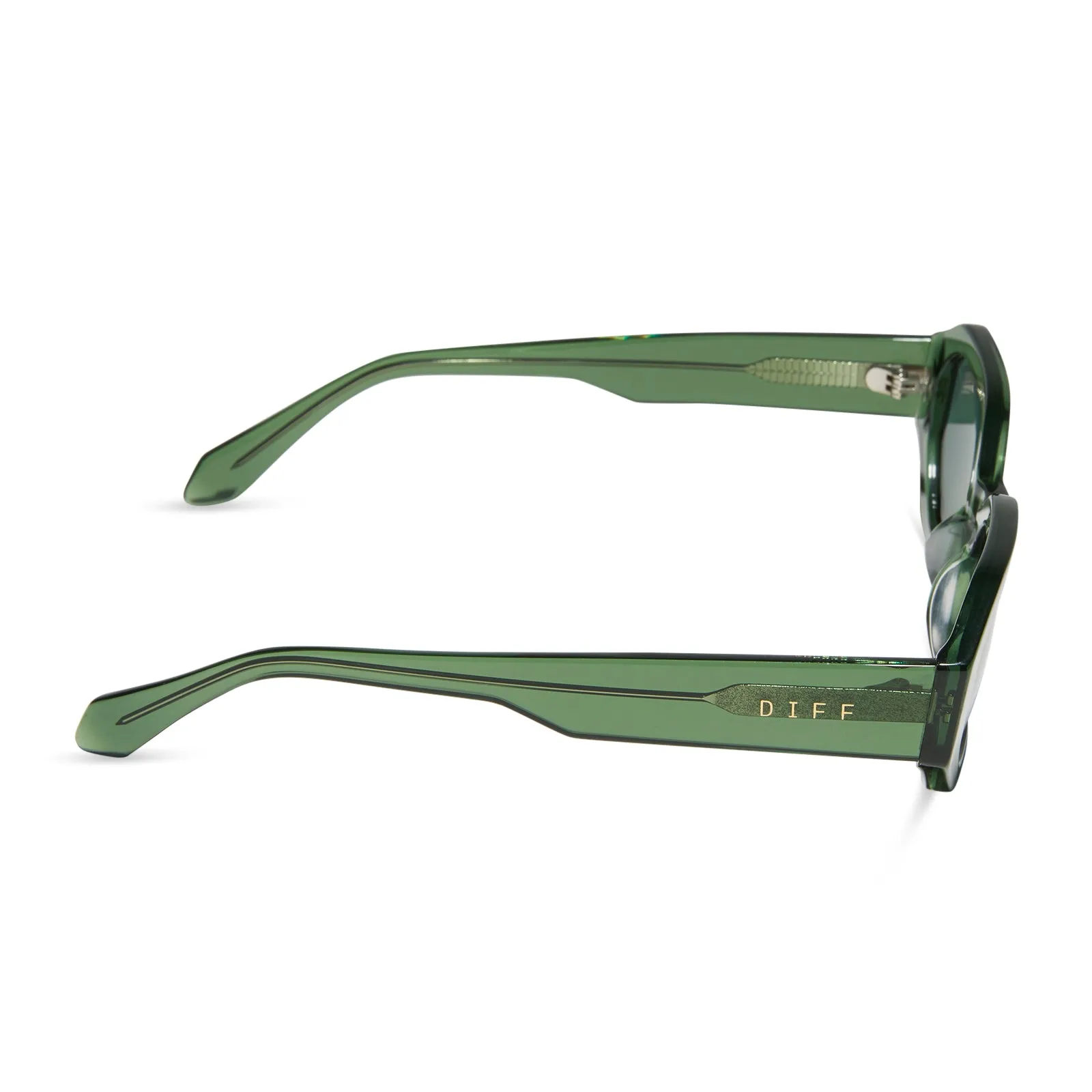 ALLEGRA - SAGE CRYSTAL + G15 + POLARIZED SUNGLASSES sold by Diff Eyewear product image thumbnail 3