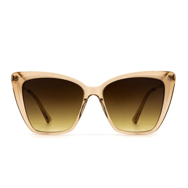 BECKY II - VINTAGE CRYSTAL + BROWN GRADIENT SUNGLASSES sold by Diff Eyewear