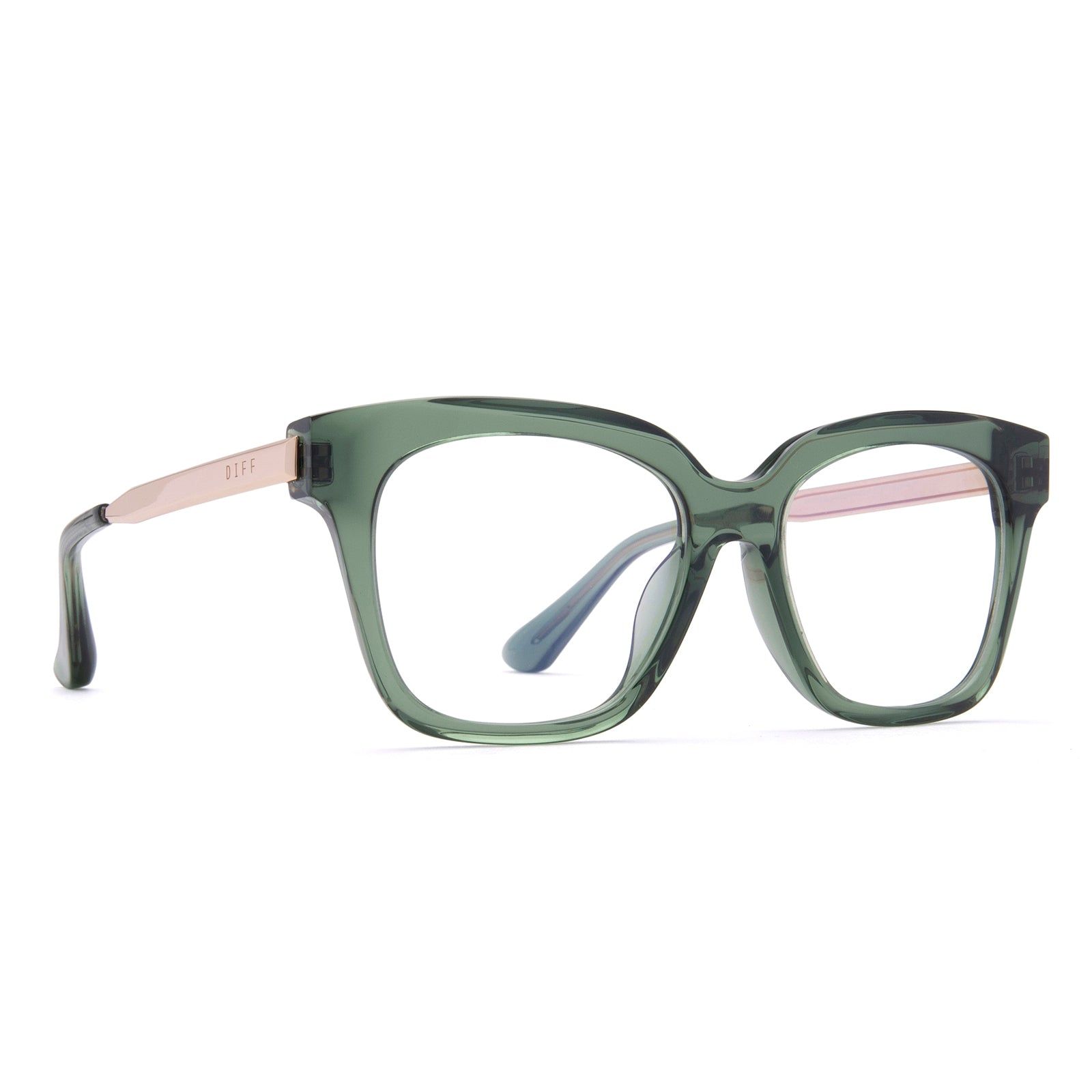 BELLA XS - HUNTER + CLEAR GLASSES sold by Diff Eyewear product image thumbnail 2
