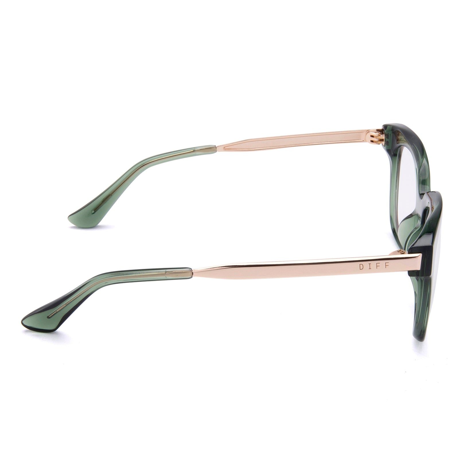 BELLA XS - HUNTER + CLEAR GLASSES sold by Diff Eyewear product image thumbnail 4