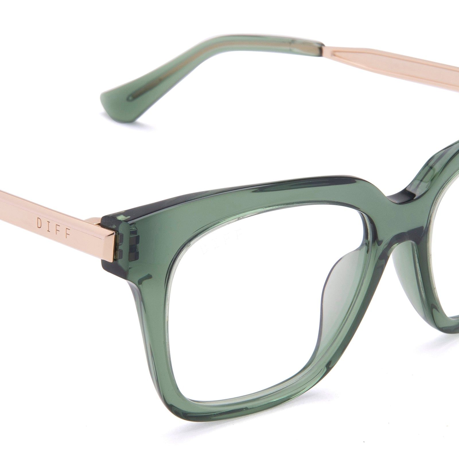 BELLA XS - HUNTER + CLEAR GLASSES sold by Diff Eyewear product image thumbnail 3