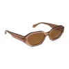 ALLEGRA - CAFÉ OLE + BROWN FLASH + POLARIZED SUNGLASSES sold by Diff Eyewear