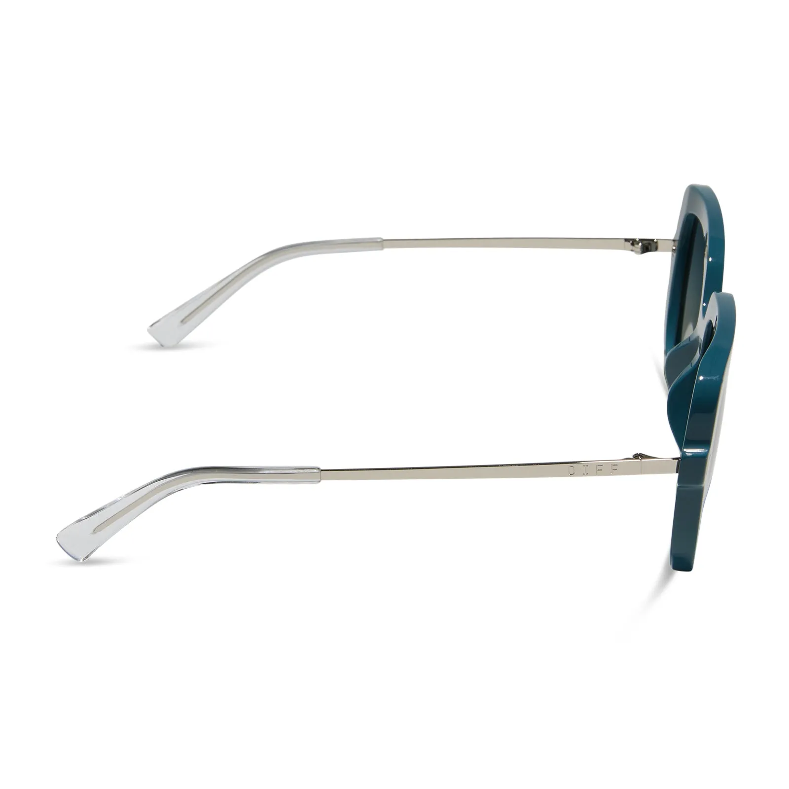 SANDRA - DEEP SPACE + AEGEAN BLUE FLASH + POLARIZED SUNGLASSES sold by Diff Eyewear product image thumbnail 3