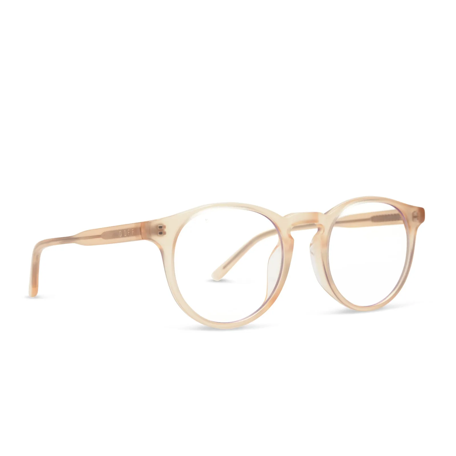 SAWYER - MELON CRUSH + CLEAR GLASSES sold by Diff Eyewear product image thumbnail 2