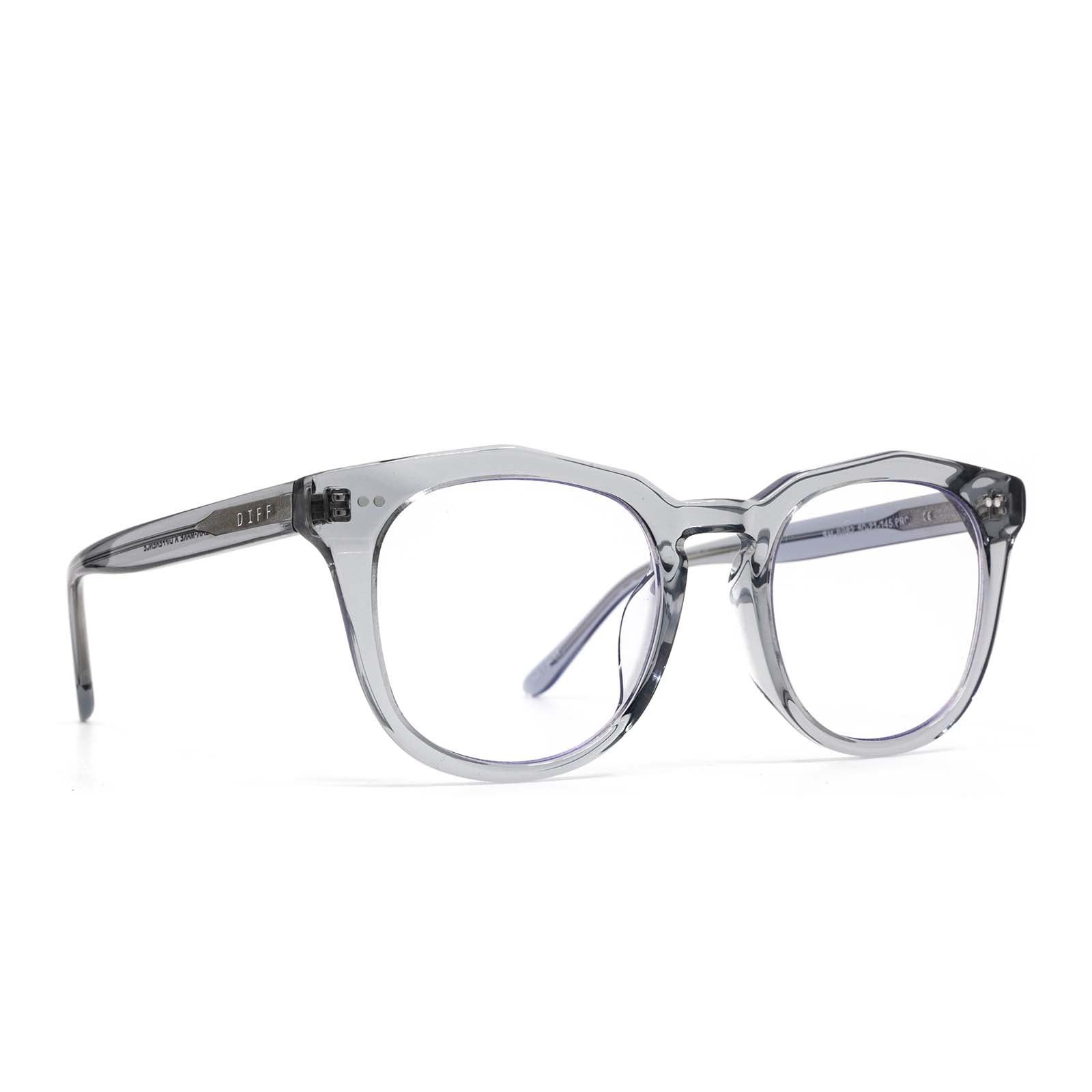 WESTON - SMOKE CRYSTAL + BLUE LIGHT TECHNOLOGY GLASSES sold by Diff Eyewear product image thumbnail 2