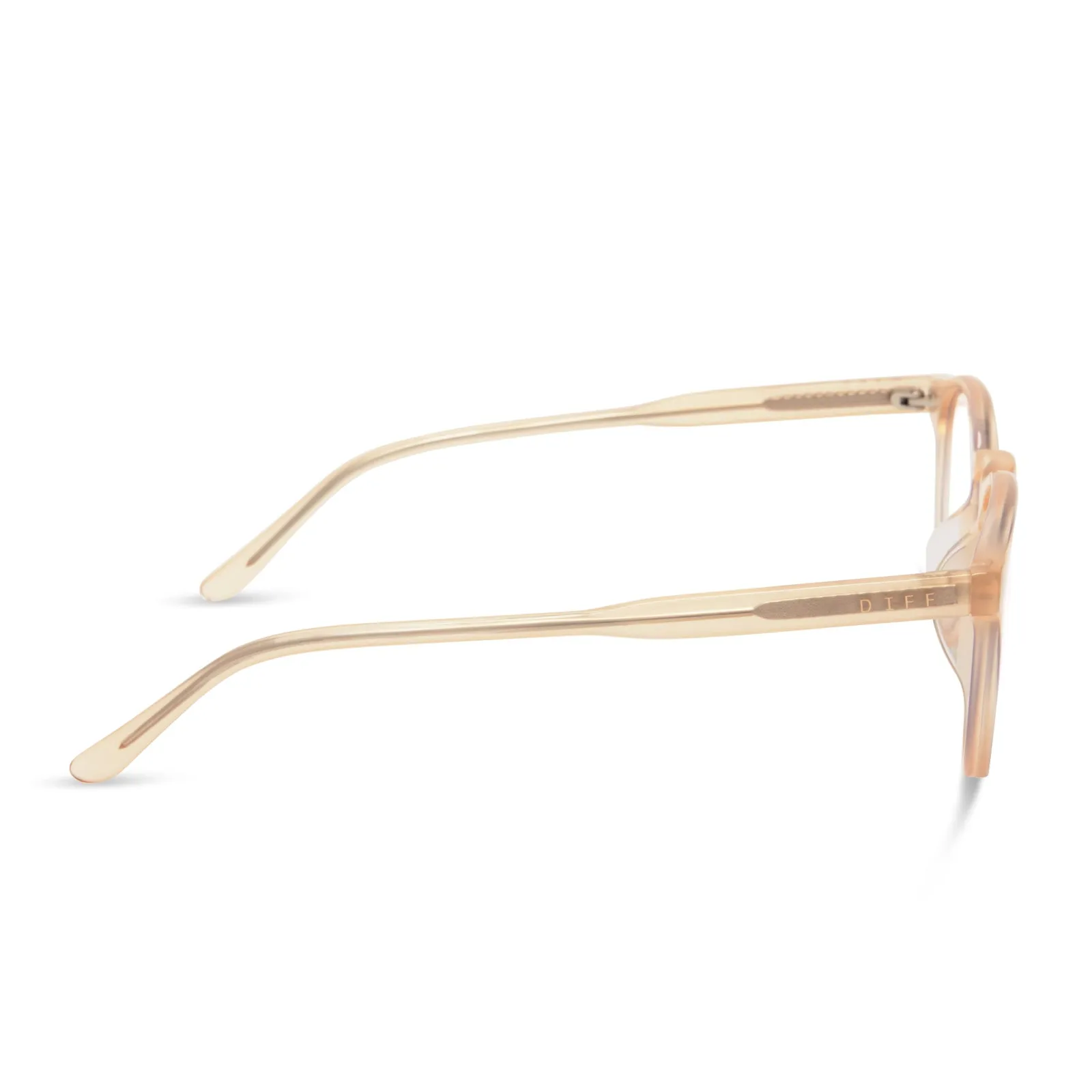 SAWYER - MELON CRUSH + CLEAR GLASSES sold by Diff Eyewear product image thumbnail 4