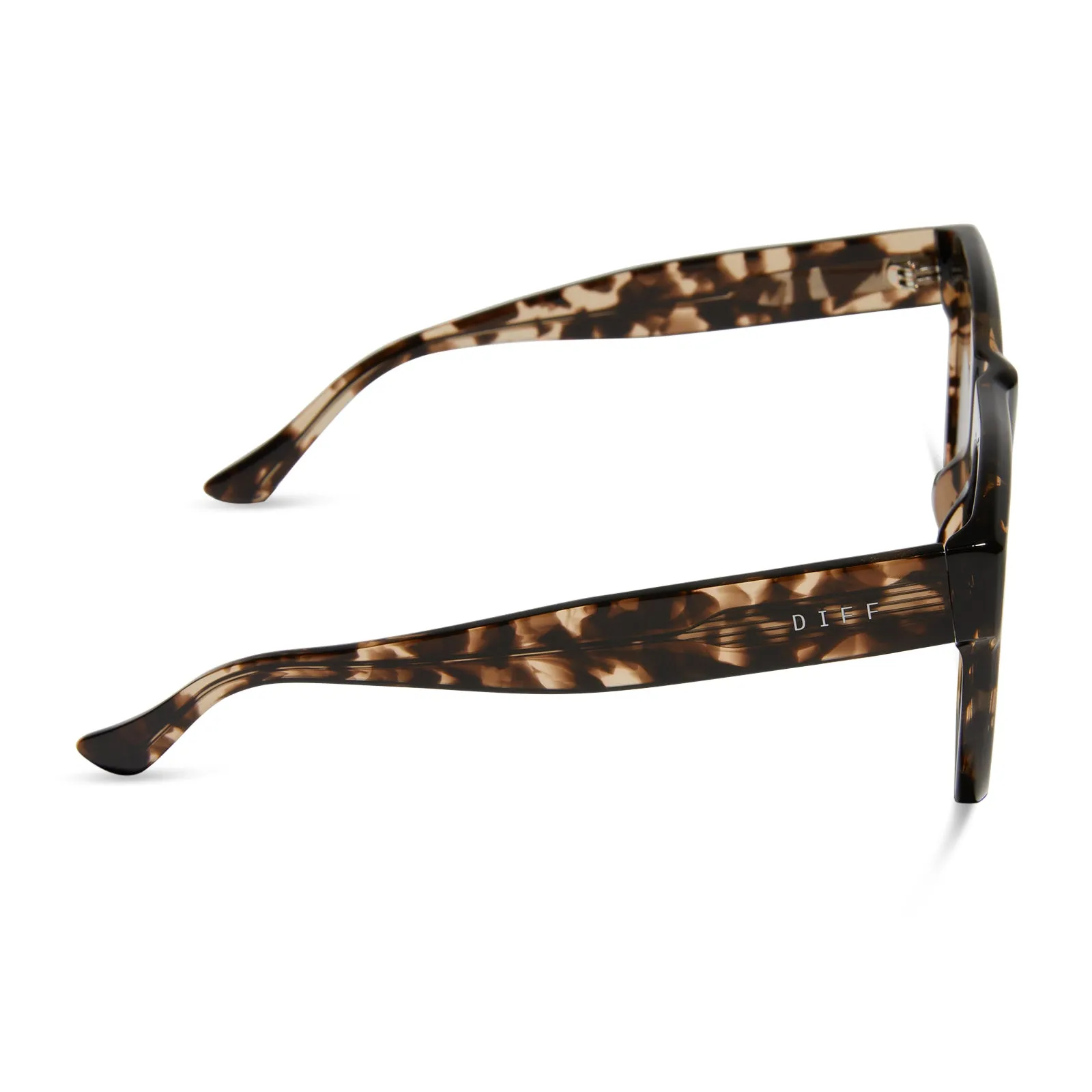 EASTON - ESPRESSO TORTOISE + BROWN SUNGLASSES sold by Diff Eyewear product image thumbnail 3