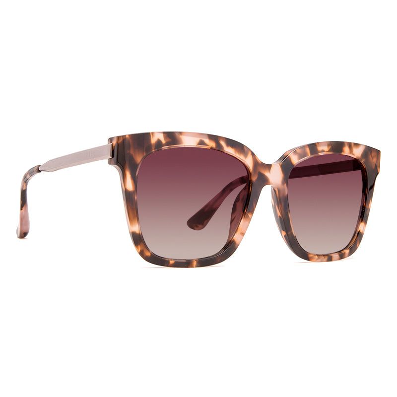 BELLA - HIMALAYAN TORTOISE + ROSE GRADIENT + POLARIZED SUNGLASSES sold by Diff Eyewear product image thumbnail 2