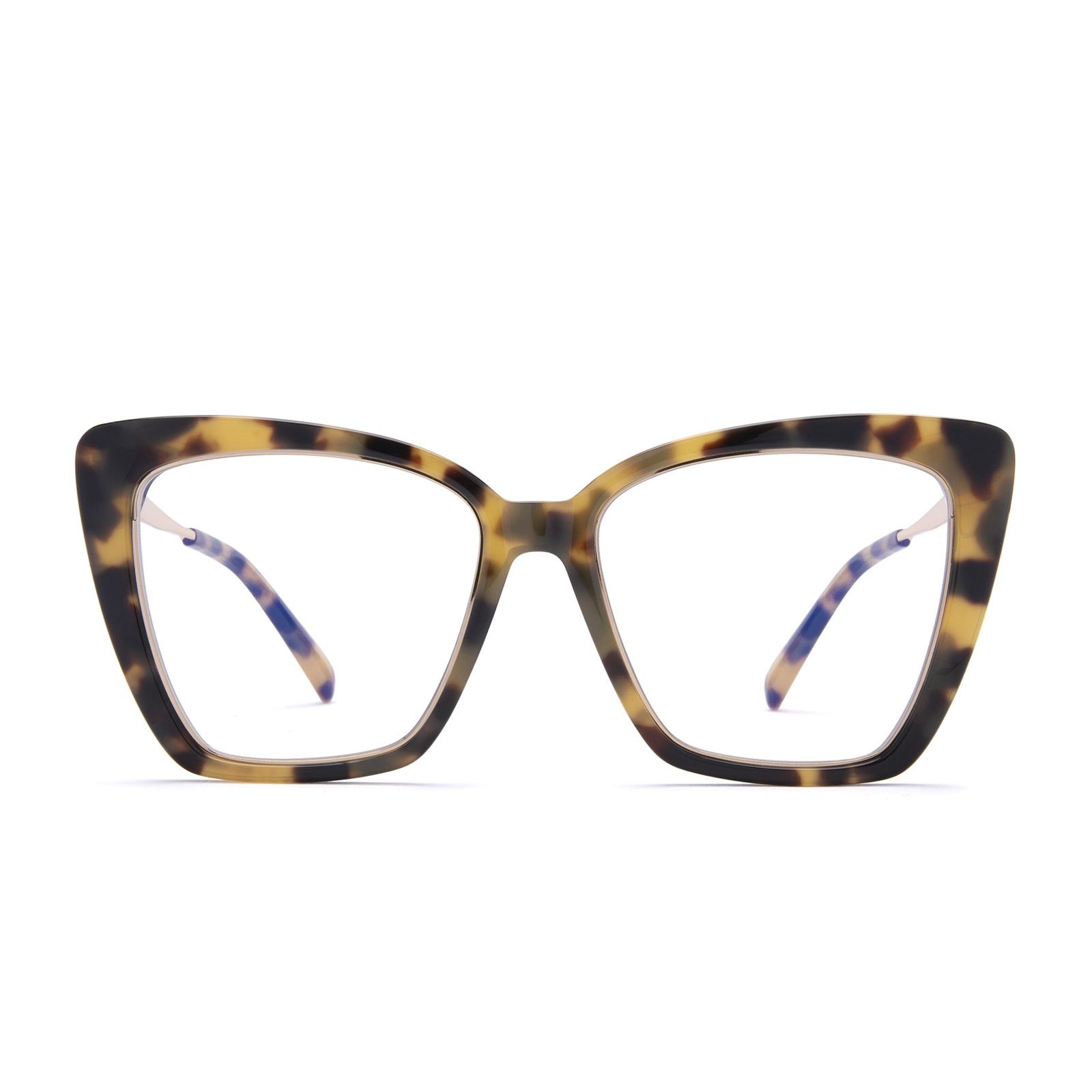 BECKY IV - HAZEL TORTOISE + BLUE LIGHT TECHNOLOGY GLASSES sold by Diff Eyewear