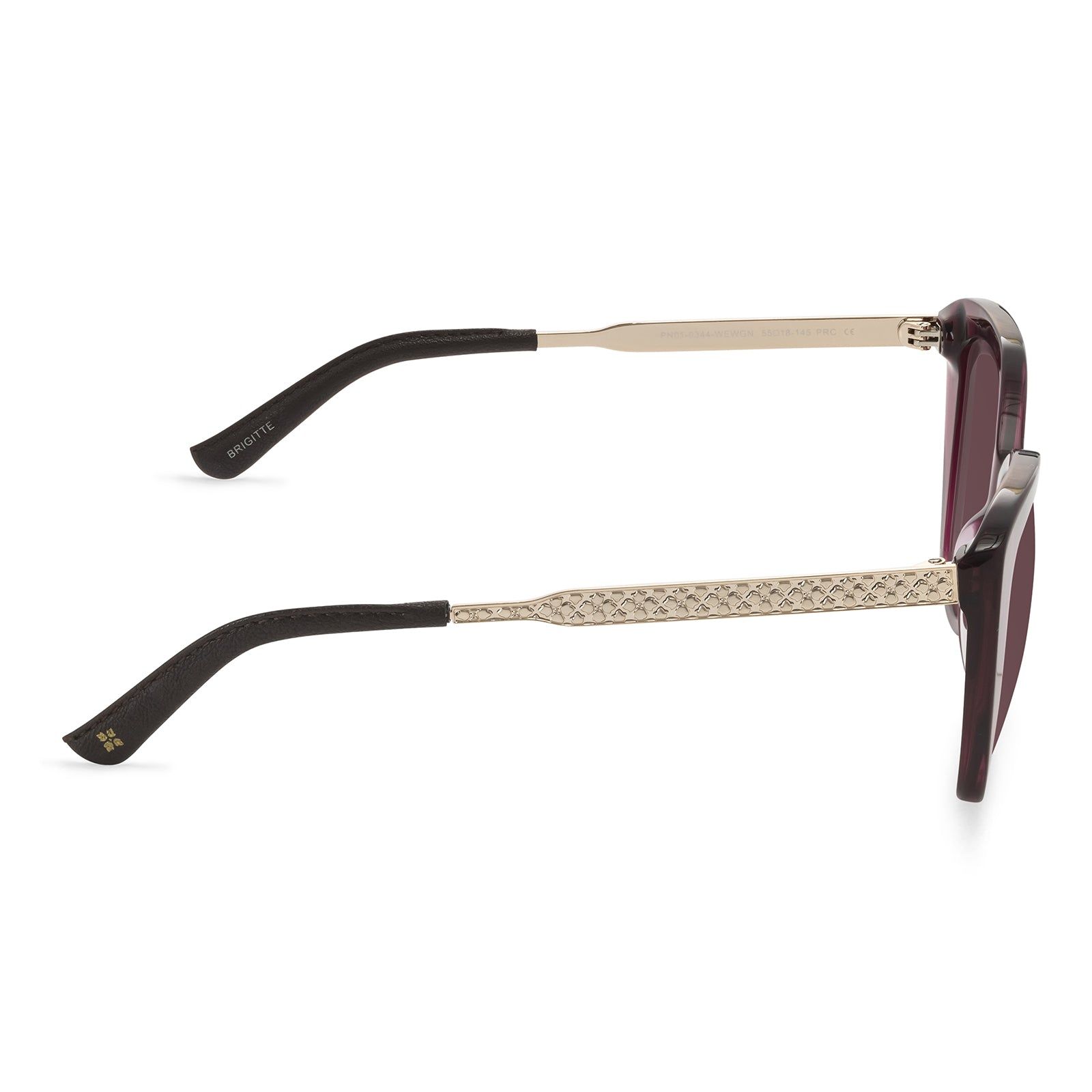 PATRICIA NASH - BRIGITTE + WINE CRYSTAL + WINE GRADIENT SUNGLASSES sold by Diff Eyewear product image thumbnail 3