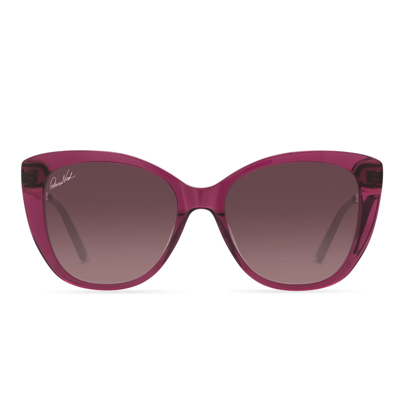 PATRICIA NASH - BRIGITTE + WINE CRYSTAL + WINE GRADIENT SUNGLASSES sold by Diff Eyewear
