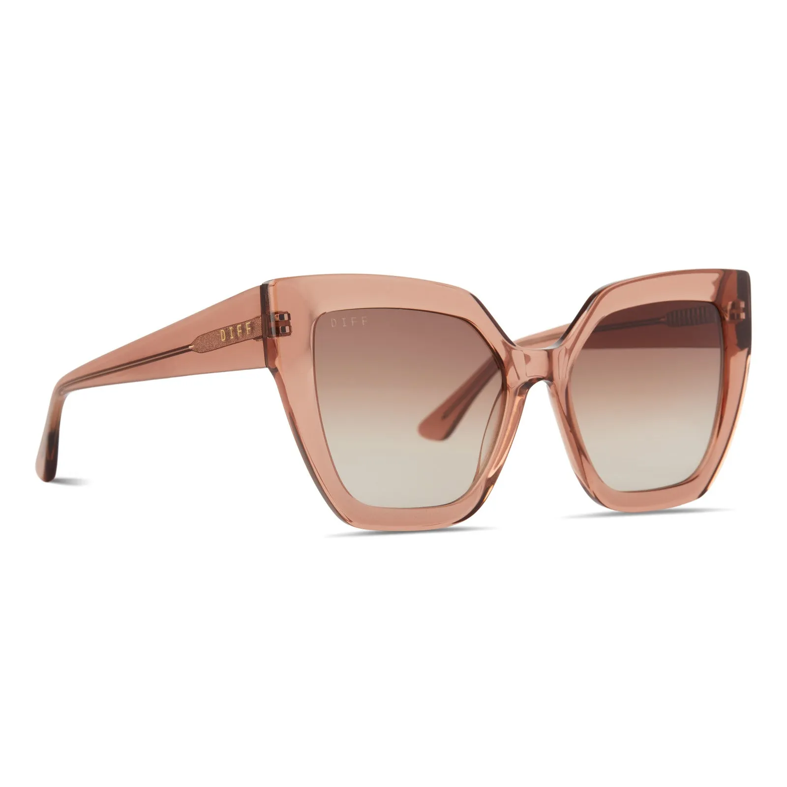 BLAIRE - CAFÉ OLE + BROWN GRADIENT SUNGLASSES sold by Diff Eyewear product image thumbnail 2
