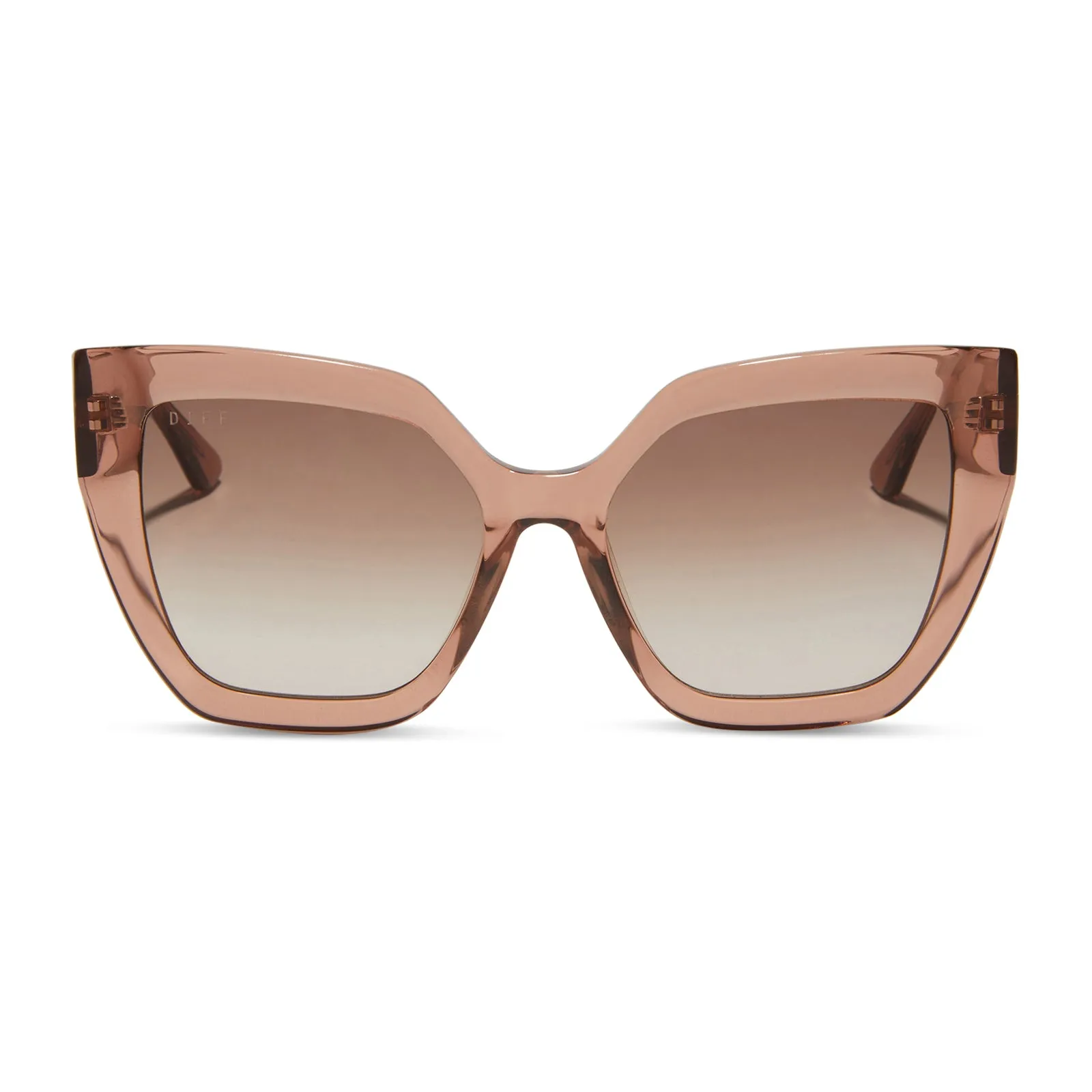 BLAIRE - CAFÉ OLE + BROWN GRADIENT SUNGLASSES sold by Diff Eyewear