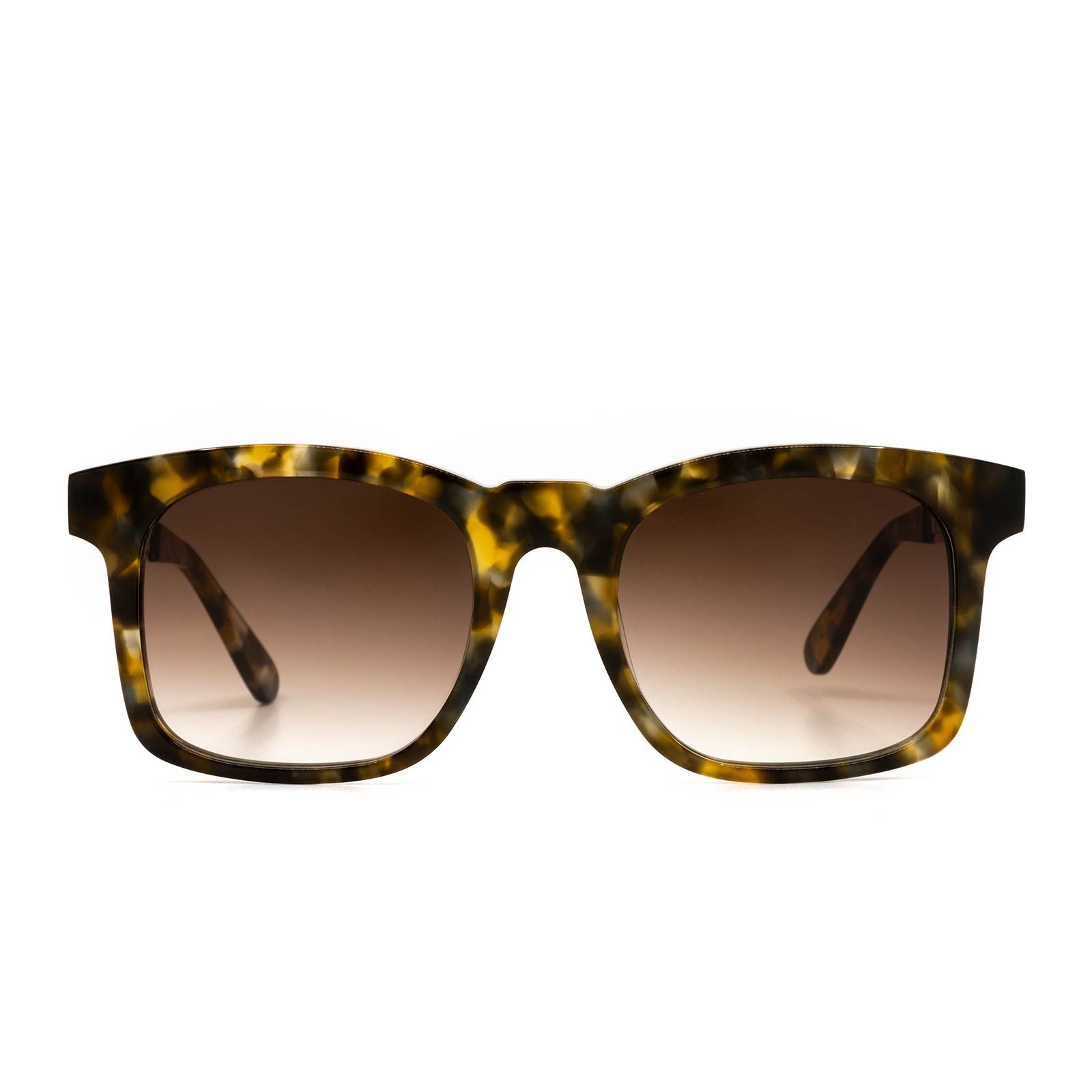 CHANCE - SEA TORTOISE W/GOLD TEMPLES + BROWN GRADIENT SUNGLASSES sold by Diff Eyewear