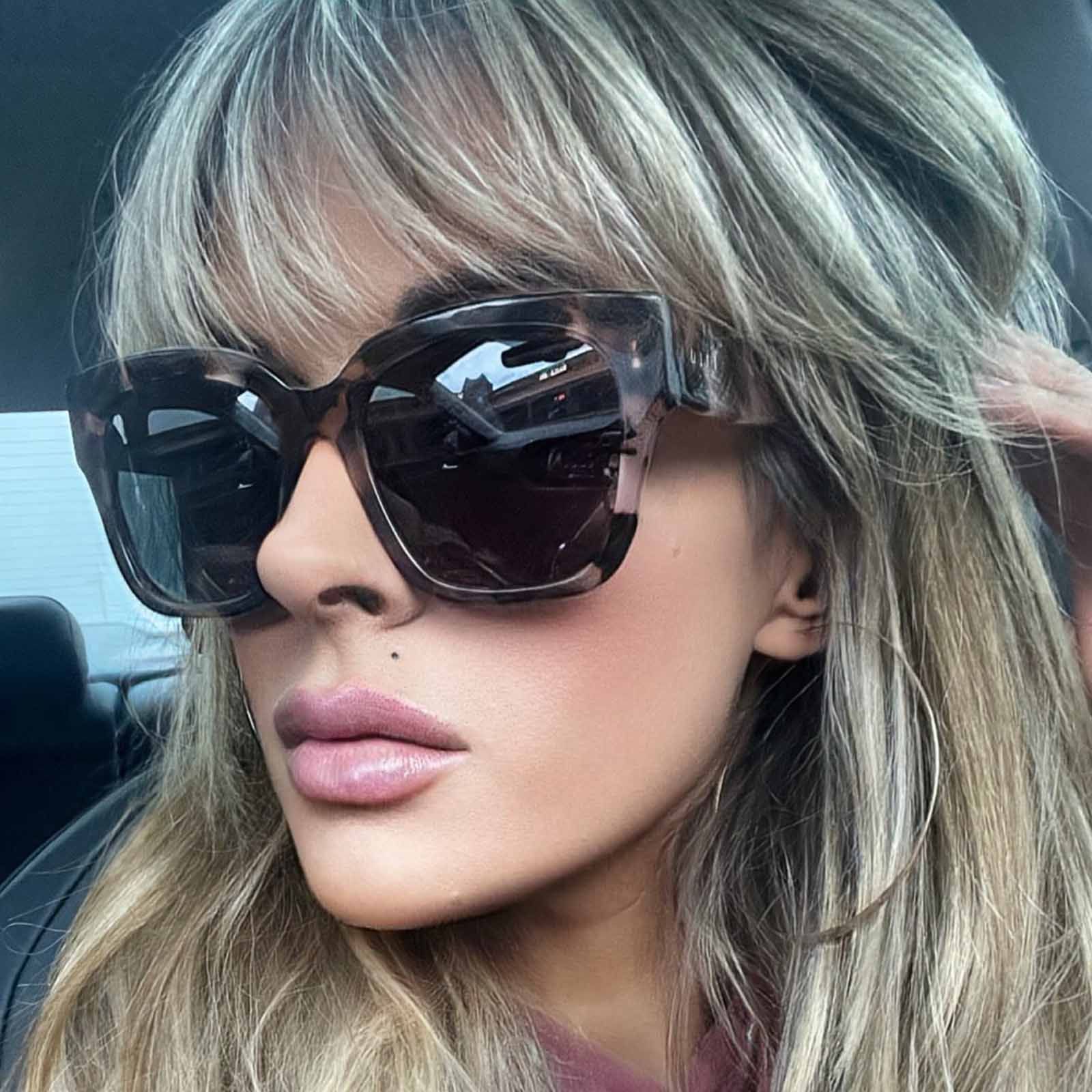 BELLA II - HIMALAYAN TORTOISE + GREY SUNGLASSES sold by Diff Eyewear product image thumbnail 5