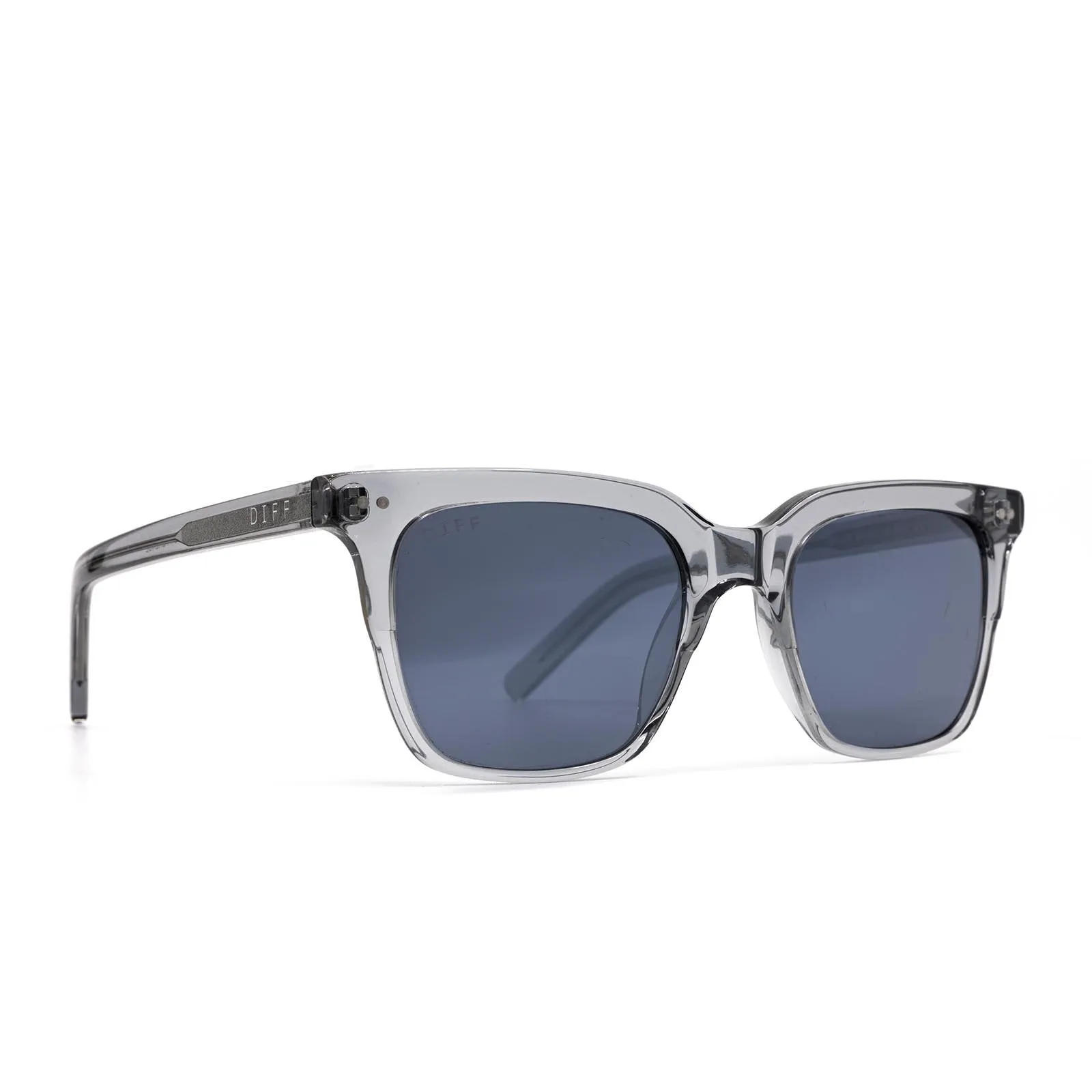 BILLIE - SMOKE CRYSTAL + GREY SUNGLASSES sold by Diff Eyewear product image thumbnail 2