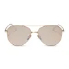 DASH XS - GOLD + HONEY CRYSTAL FLASH SUNGLASSES sold by Diff Eyewear