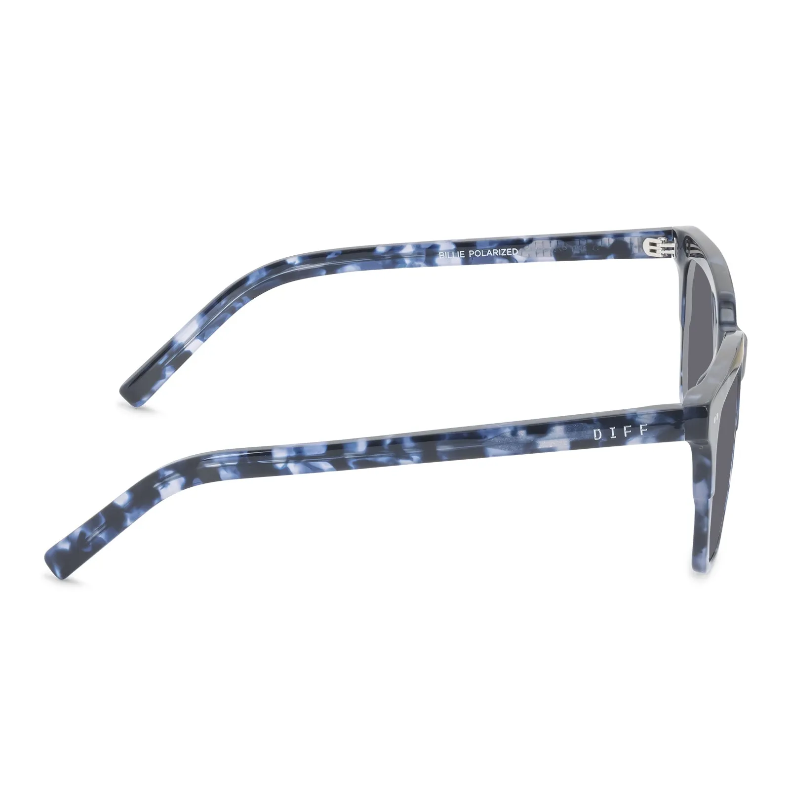 BILLIE - MIDNIGHT MARBLE + GREY + POLARIZED SUNGLASSES sold by Diff Eyewear product image thumbnail 4