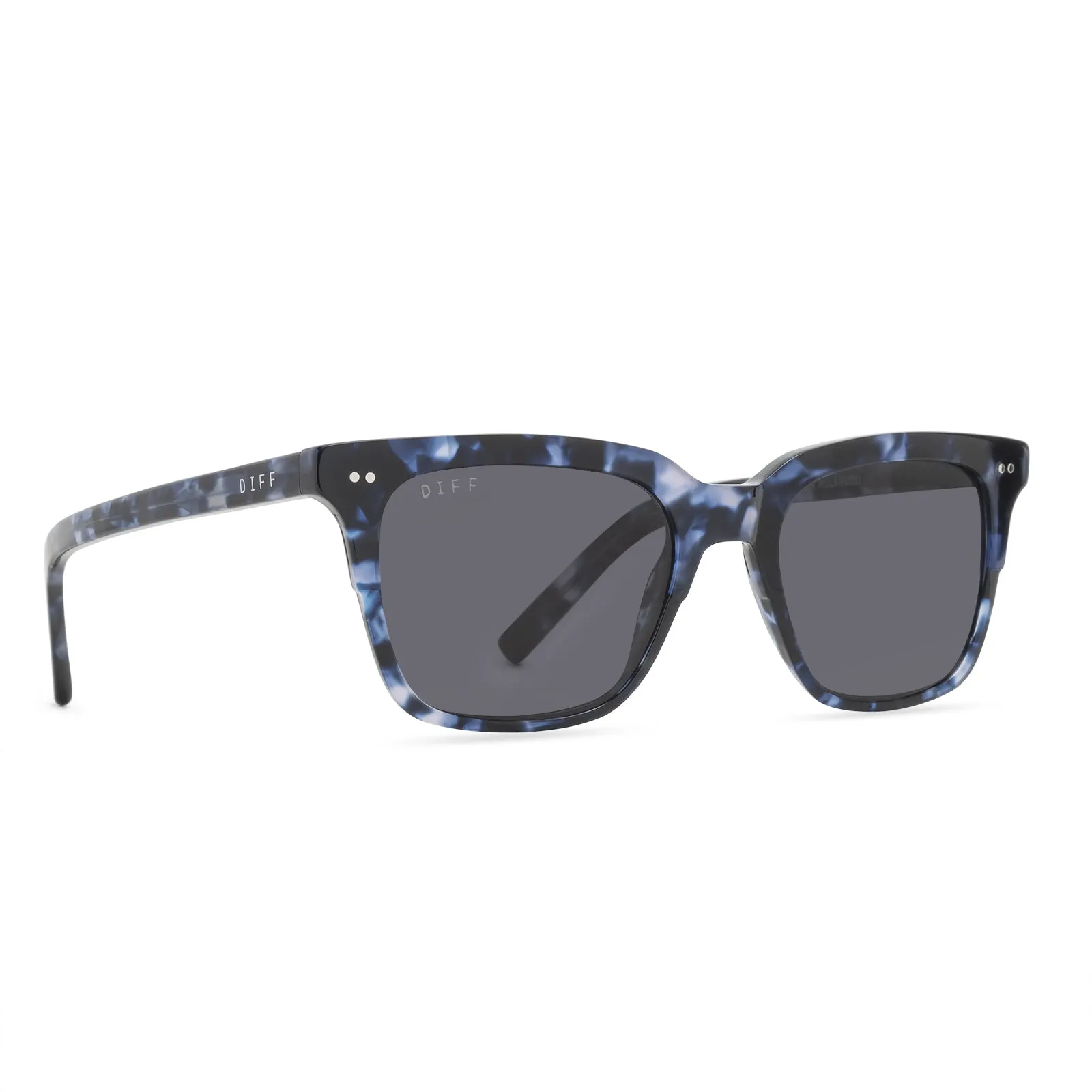 BILLIE - MIDNIGHT MARBLE + GREY + POLARIZED SUNGLASSES sold by Diff Eyewear product image thumbnail 2