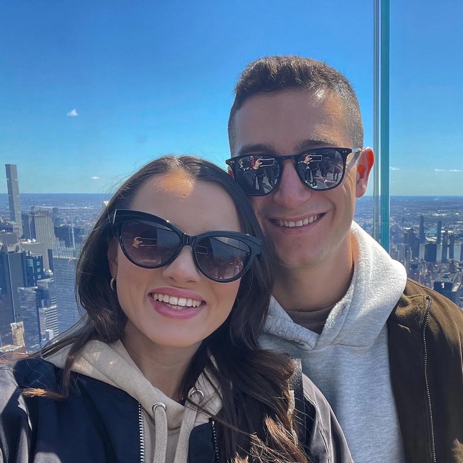 MAXWELL XL - NIGHT SKY + GREY + POLARIZED SUNGLASSES sold by Diff Eyewear product image thumbnail 5