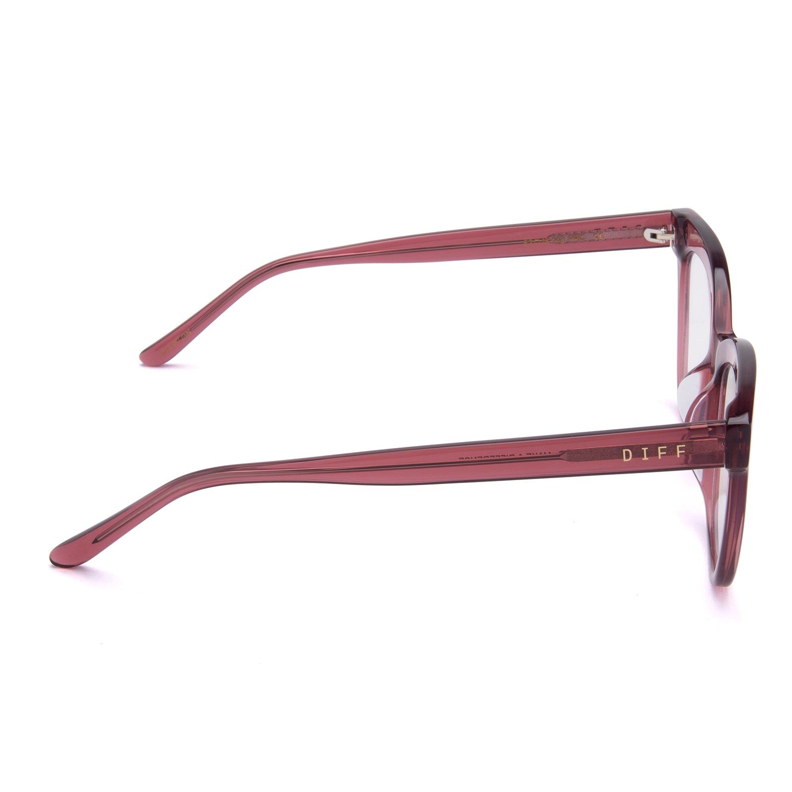 WINSTON - MULBERRY + BLUE LIGHT TECHNOLOGY GLASSES sold by Diff Eyewear product image thumbnail 4
