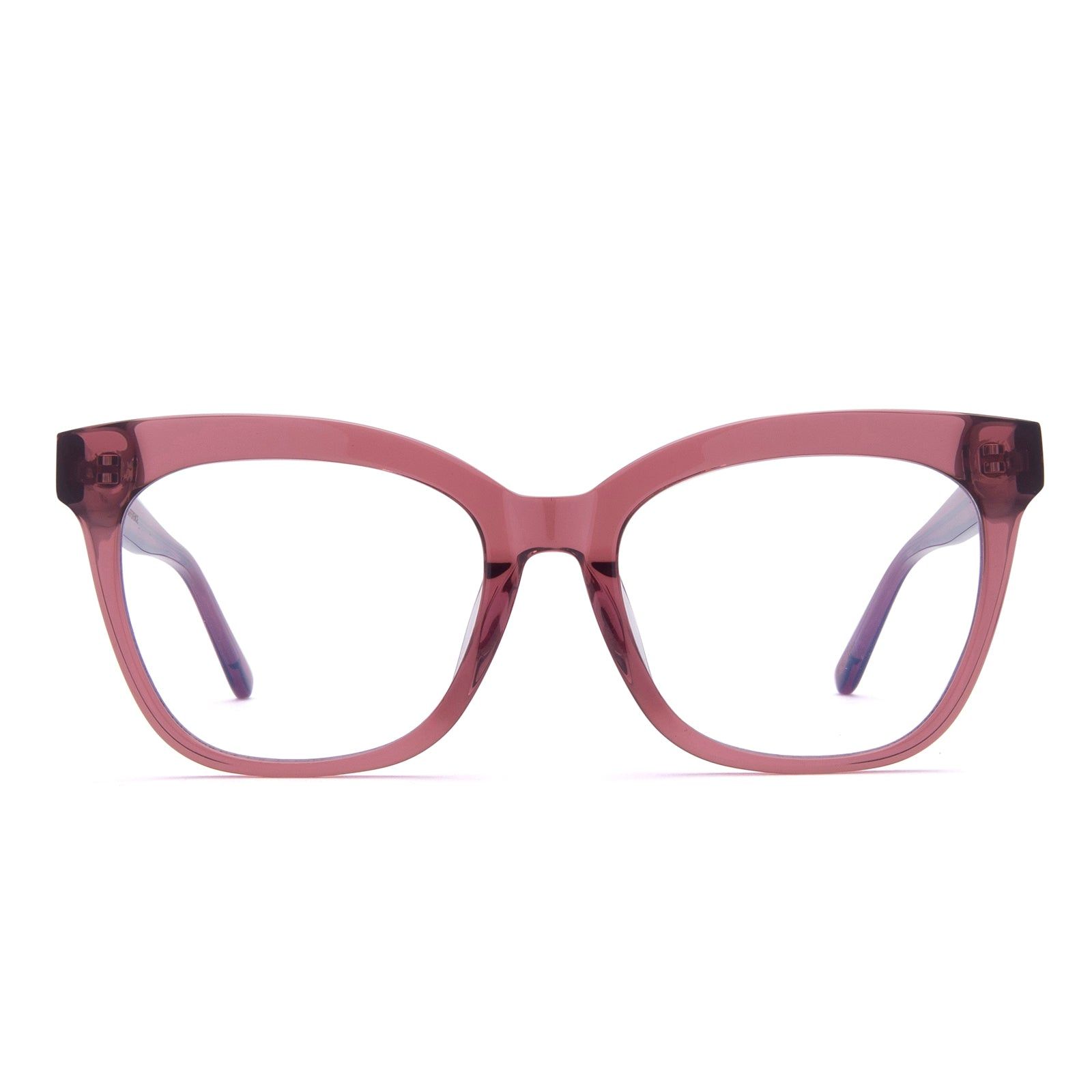 WINSTON - MULBERRY + BLUE LIGHT TECHNOLOGY GLASSES sold by Diff Eyewear