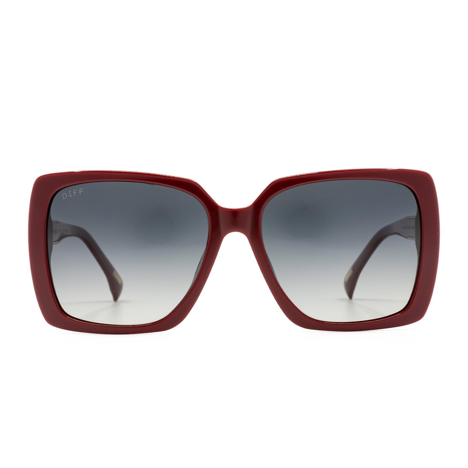 NORA - ROSEWOOD + GREY GRADIENT POLARIZED SUNGLASSES sold by Diff Eyewear