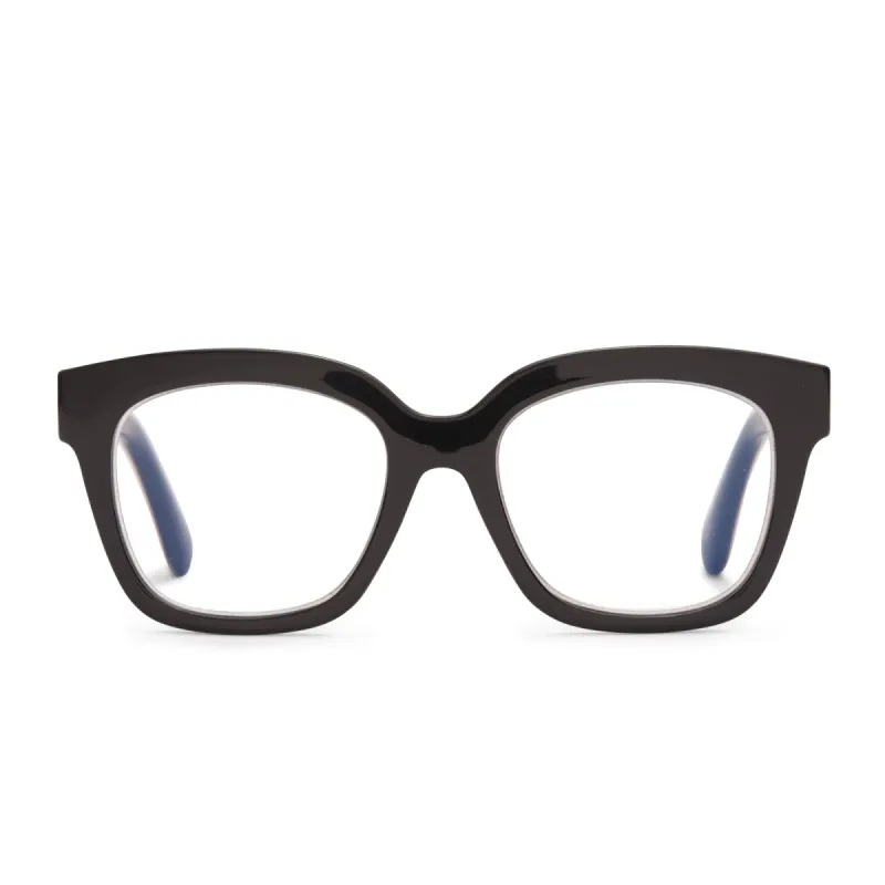 AVA - BLACK + BLUE LIGHT READERS sold by Diff Eyewear