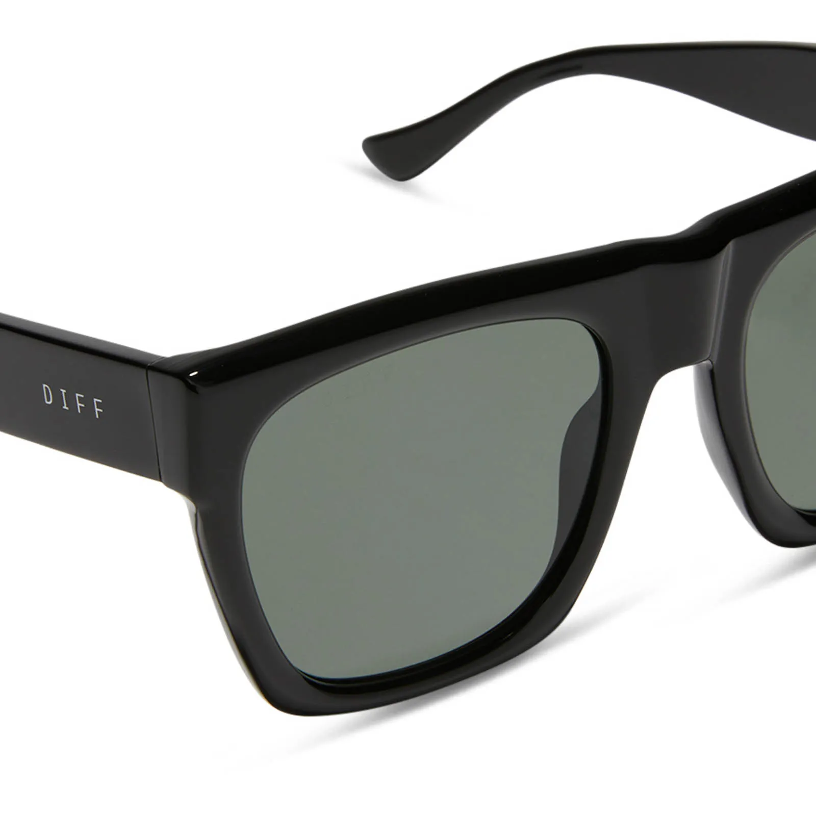 EASTON - BLACK + GREY + POLARIZED SUNGLASSES sold by Diff Eyewear product image thumbnail 4