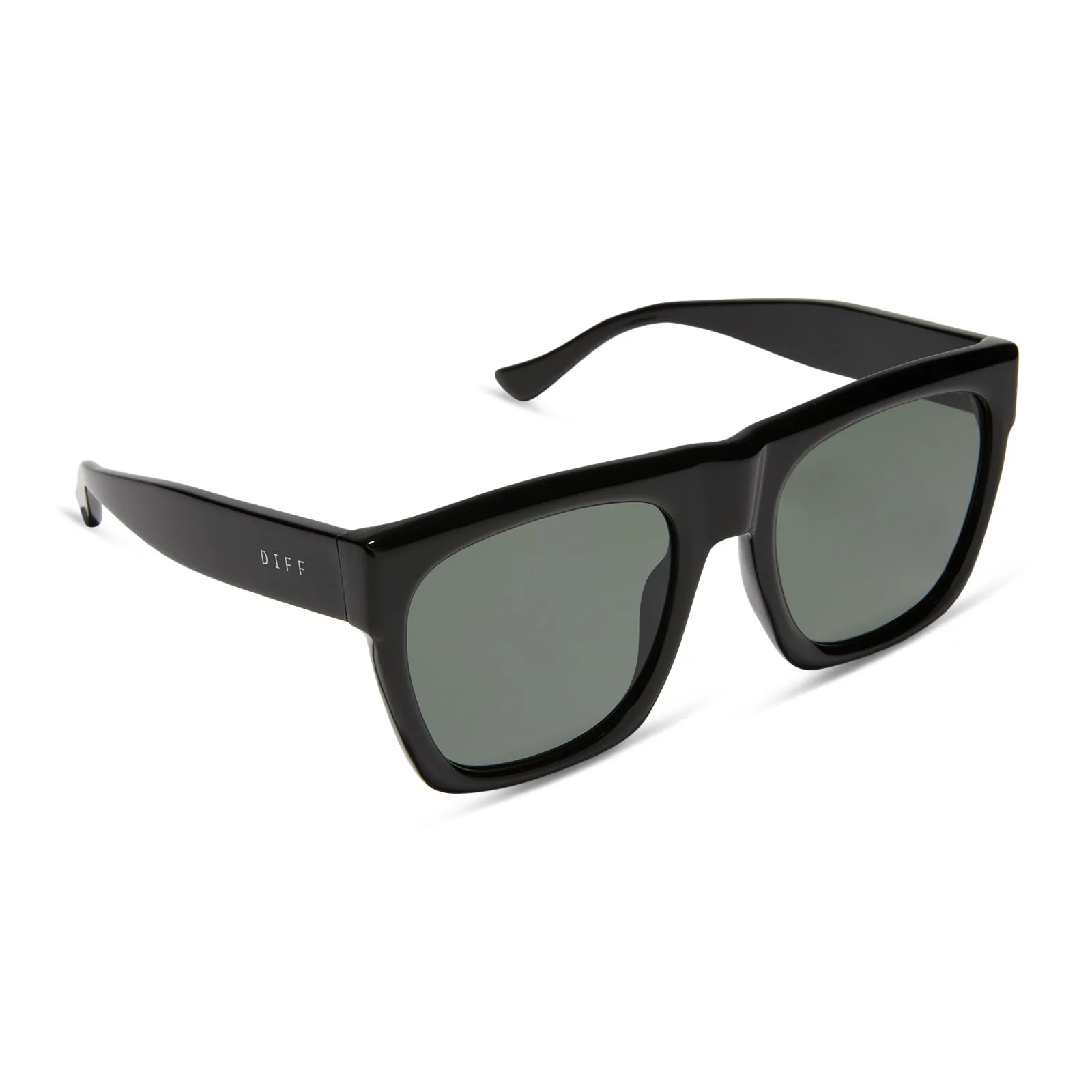 EASTON - BLACK + GREY + POLARIZED SUNGLASSES sold by Diff Eyewear product image thumbnail 2
