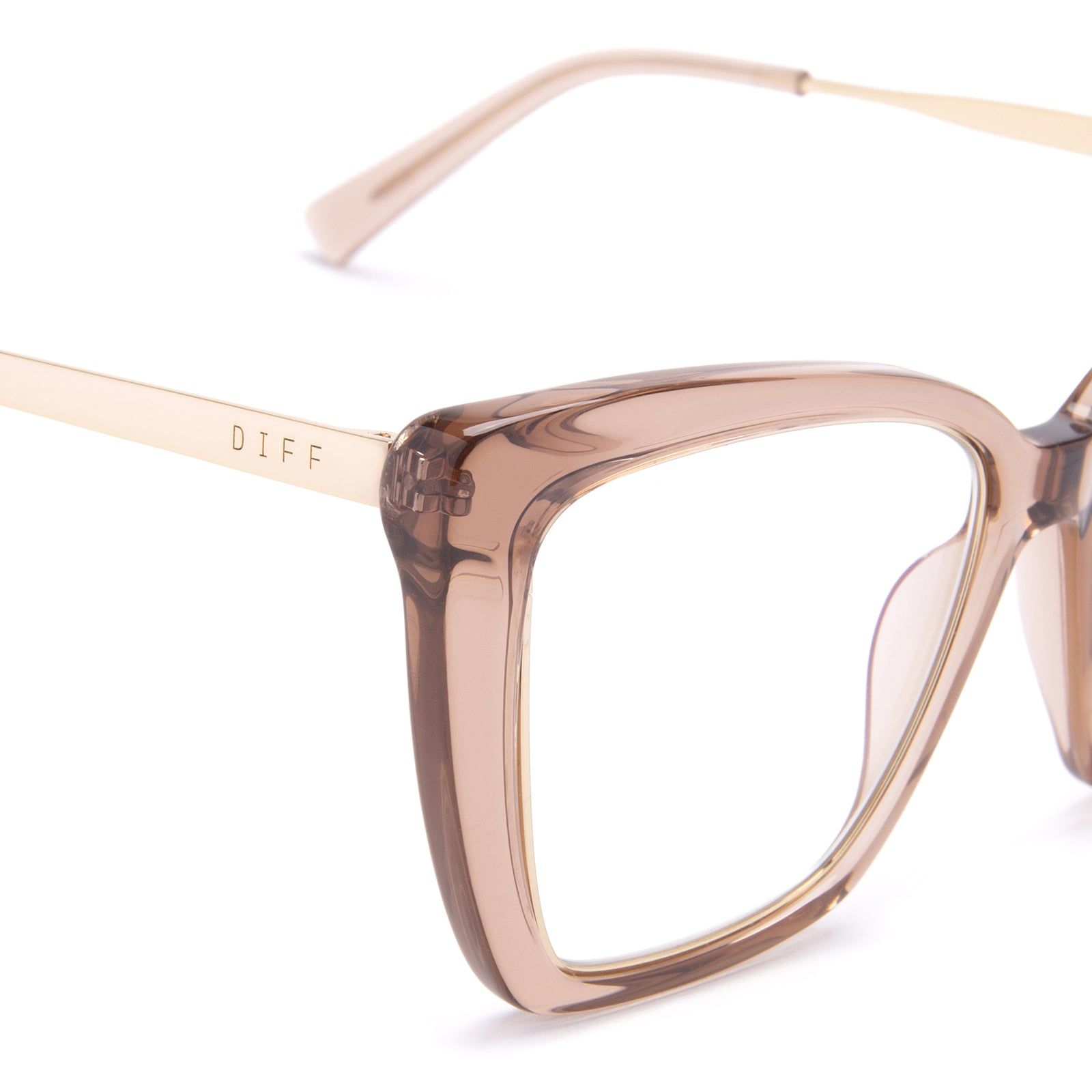 BECKY IV - CAFE OLE + BLUE LIGHT TECHNOLOGY GLASSES sold by Diff Eyewear product image thumbnail 3