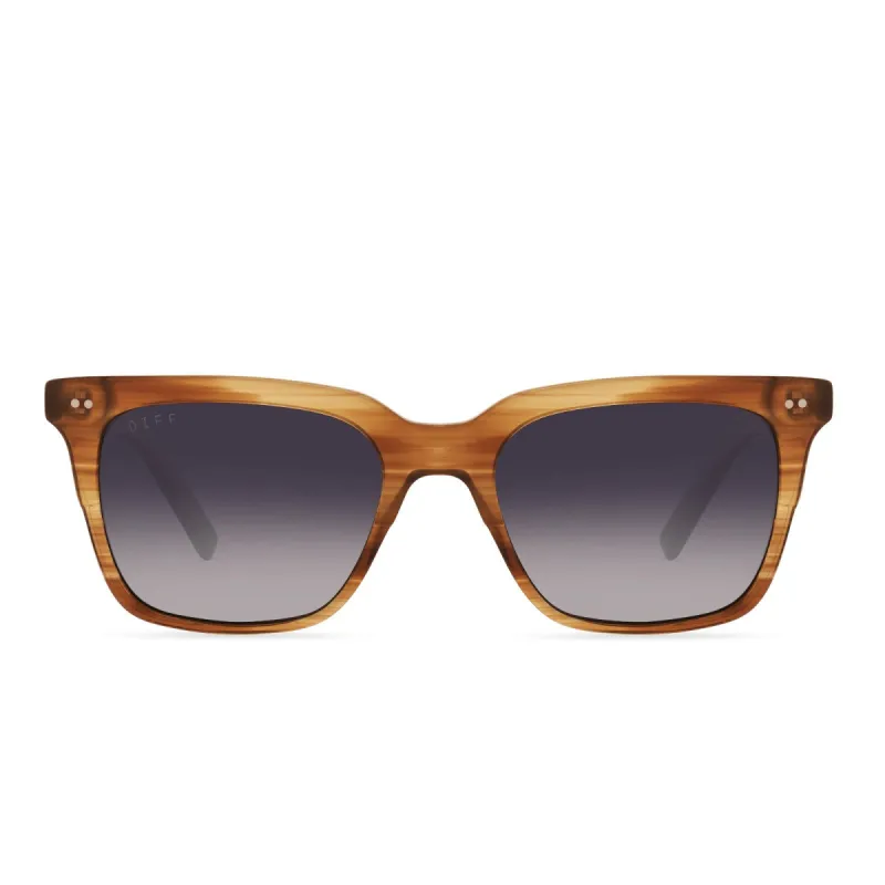 BILLIE - GOLDEN HARVEST + GREY + POLARIZED SUNGLASSES sold by Diff Eyewear