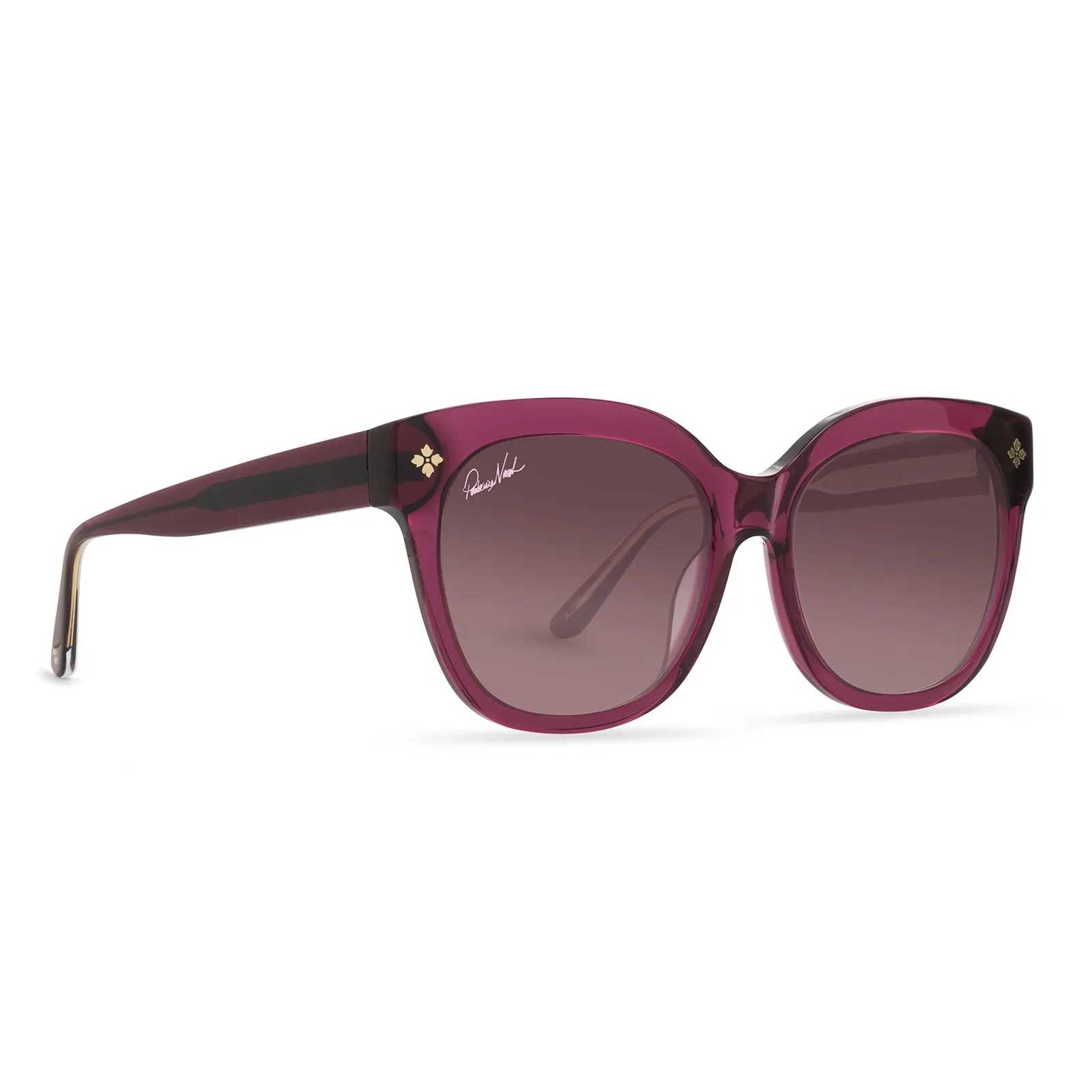 PATRICIA NASH - AUDREY + WINE CRYSTAL + WINE GRADIENT SUNGLASSES sold by Diff Eyewear product image thumbnail 2