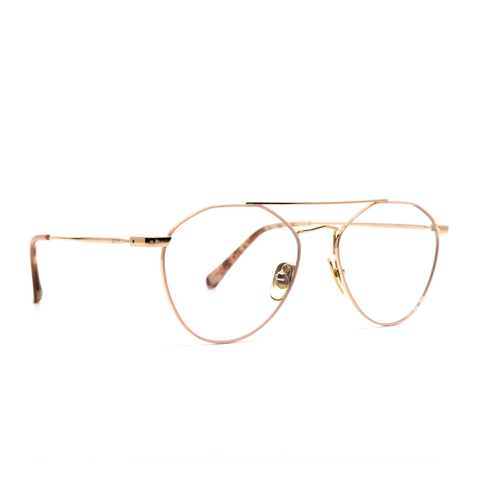 SUNDAY - CHAMPAGNE + BLUSH PINK + BLUE LIGHT TECHNOLOGY sold by Diff Eyewear product image thumbnail 2