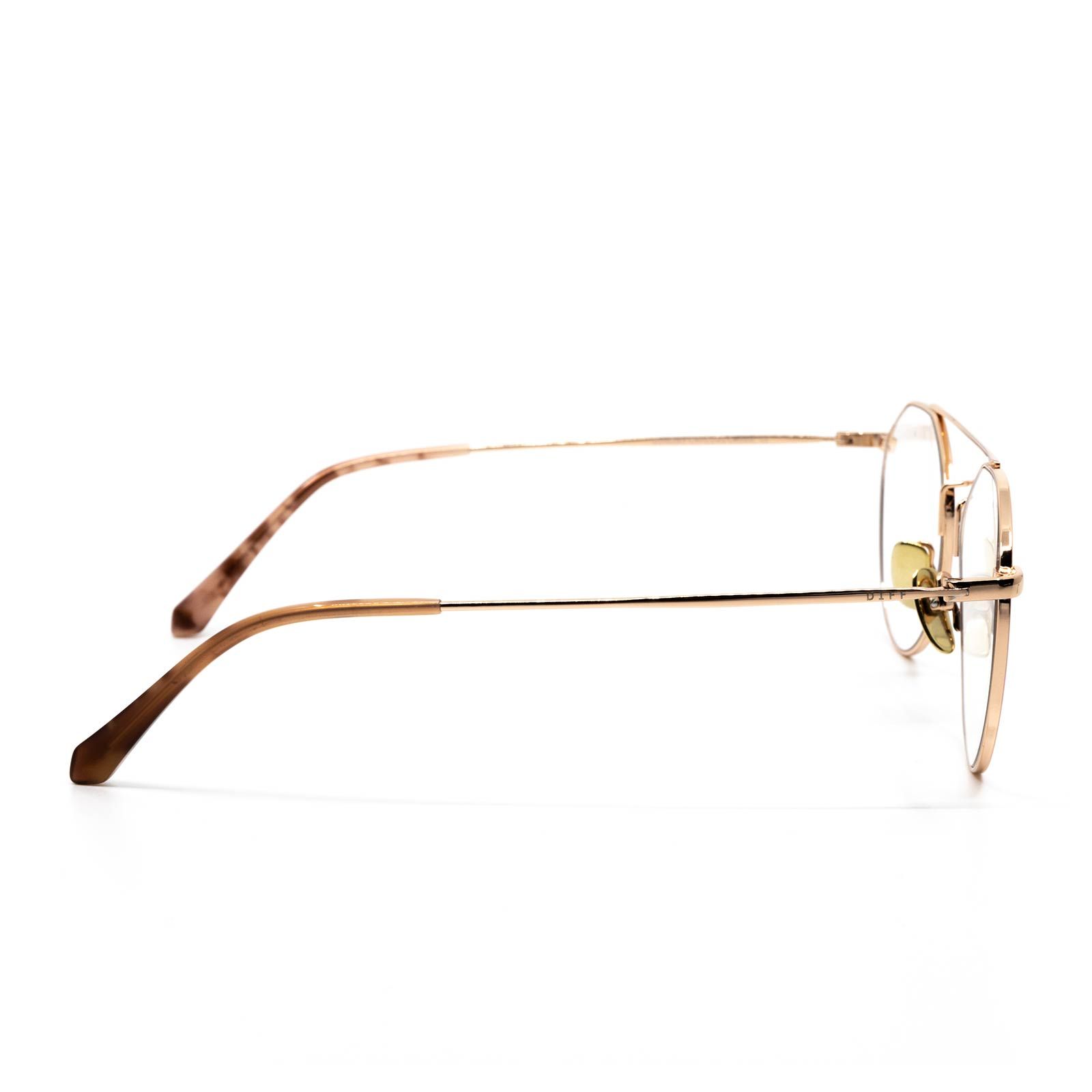 SUNDAY - CHAMPAGNE + BLUSH PINK + BLUE LIGHT TECHNOLOGY sold by Diff Eyewear product image thumbnail 3