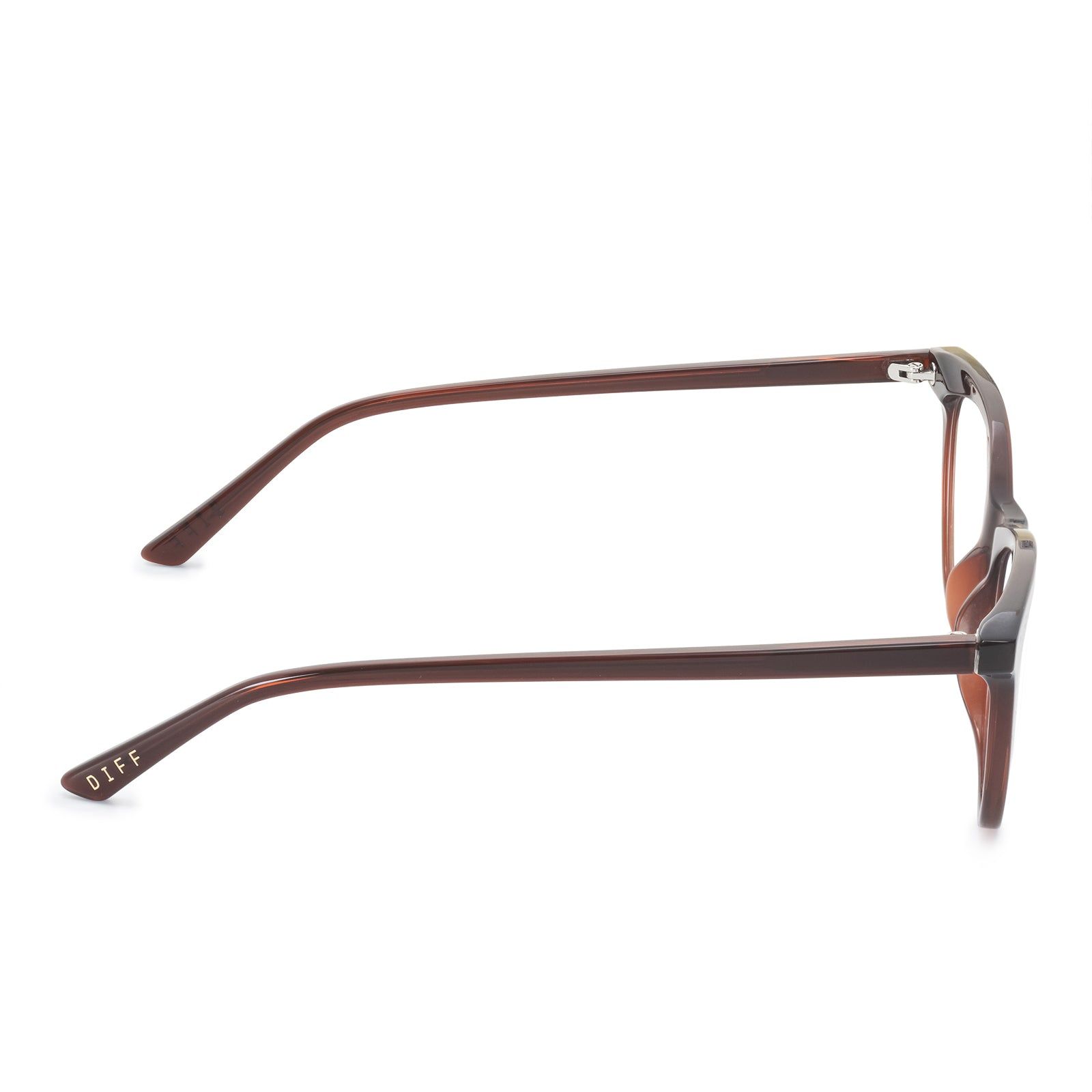 JADE - CHESTNUT CRYSTAL + PRESCRIPTION GLASSES sold by Diff Eyewear product image thumbnail 4
