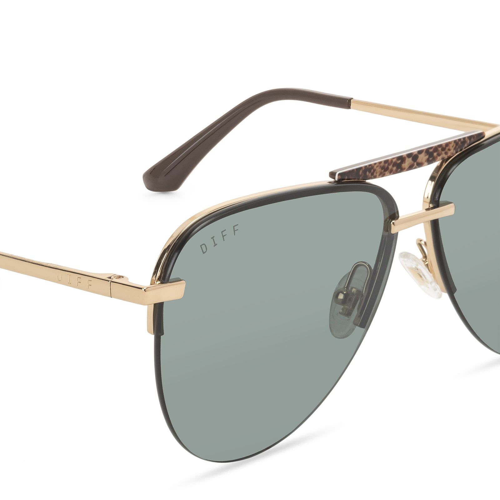 TAHOE - GOLD + G15 FLASH + POLARIZED SUNGLASSES sold by Diff Eyewear product image thumbnail 3