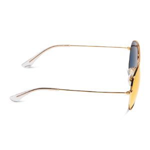 CRUZ XS - GOLD + SUNSET MIRROR SUNGLASSES sold by Diff Eyewear