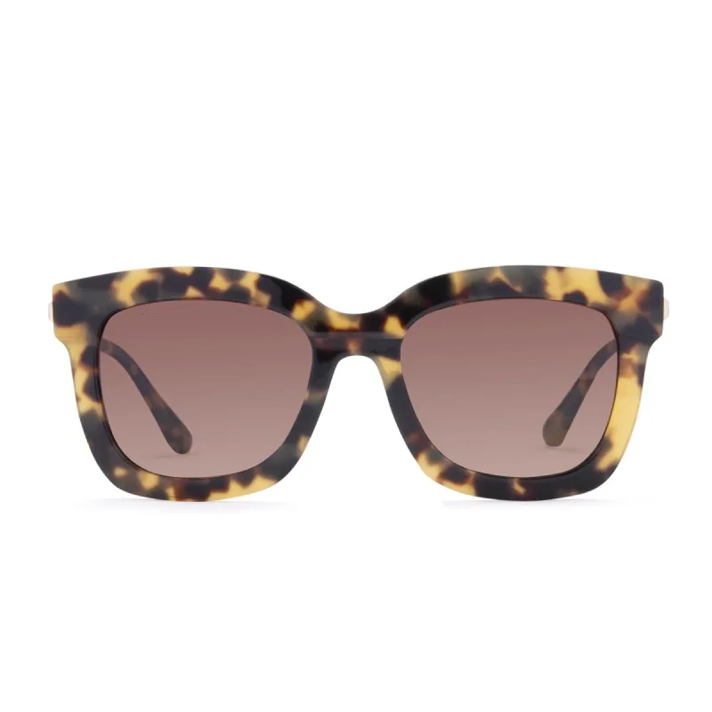 CARSON II - HAZEL TORTOISE + BROWN GRADIENT POLARIZED SUNGLASSES sold by Diff Eyewear