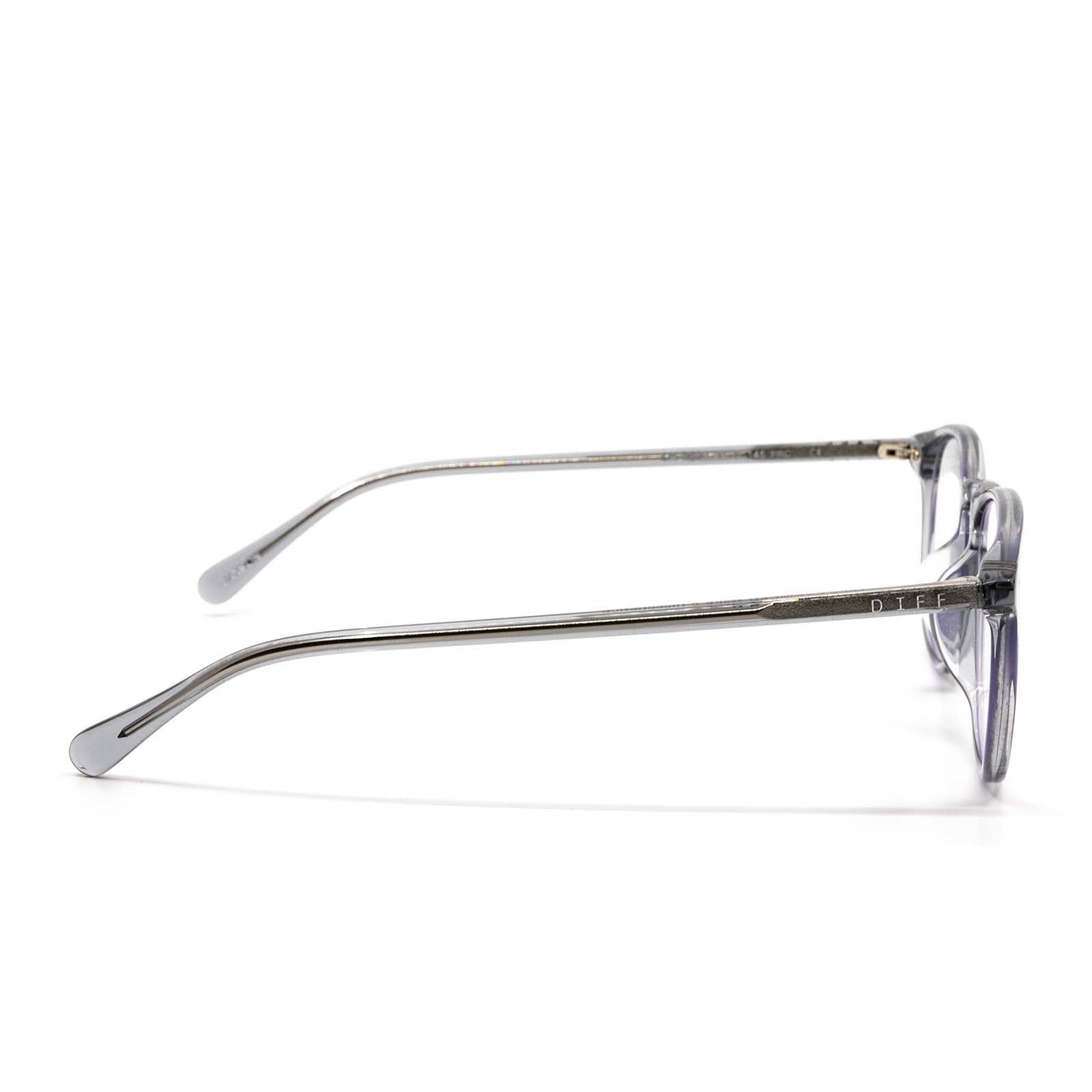 JAXSON - SMOKE CRYSTAL + BLUE LIGHT TECHNOLOGY GLASSES sold by Diff Eyewear product image thumbnail 3