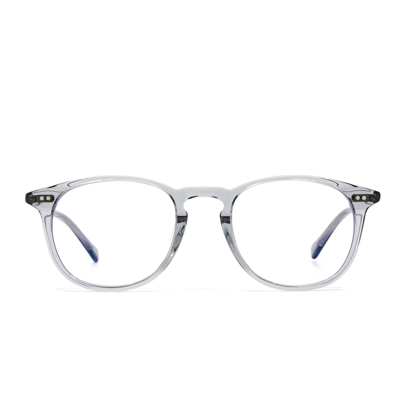 JAXSON - SMOKE CRYSTAL + BLUE LIGHT TECHNOLOGY GLASSES sold by Diff Eyewear