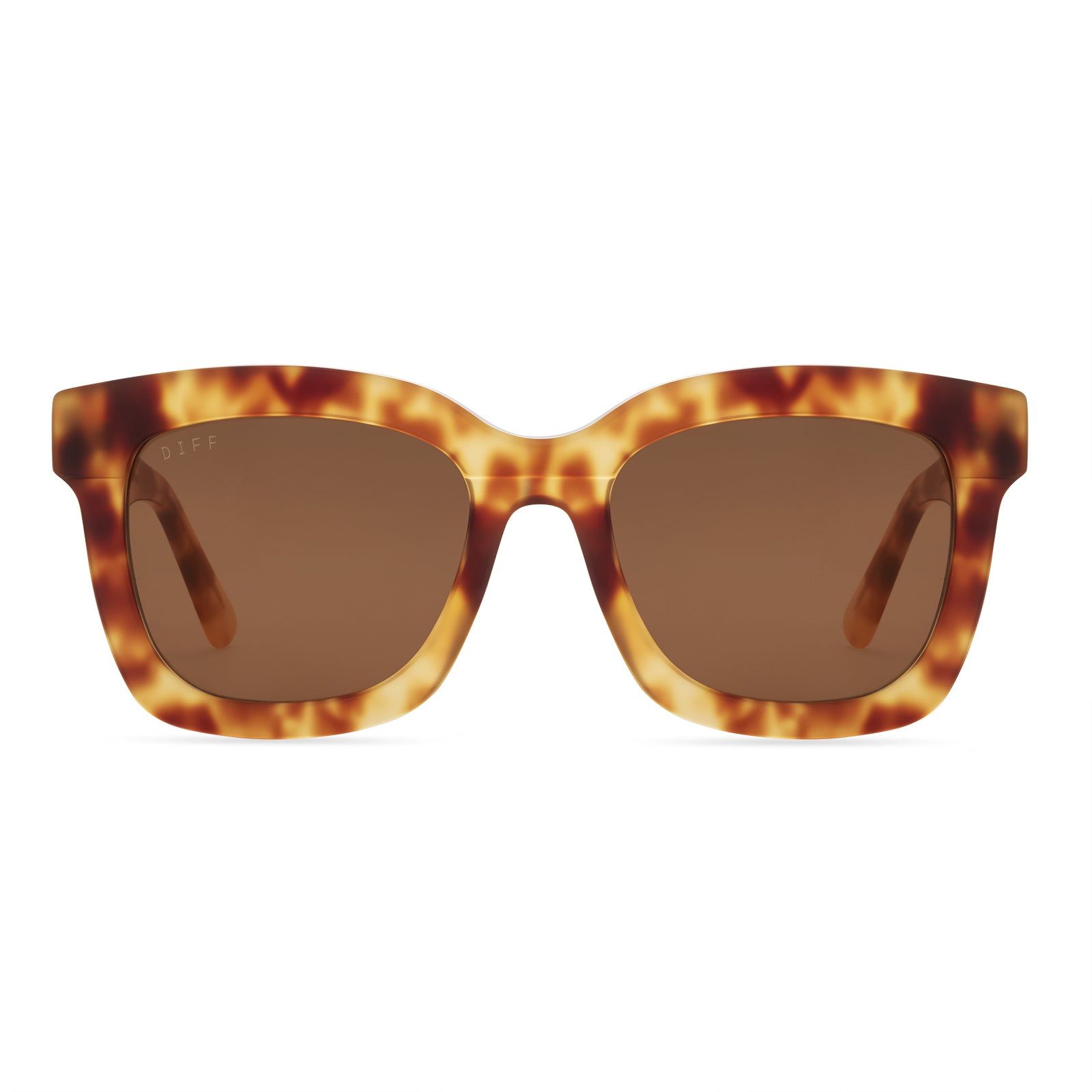 CARSON - SOLSTICE TORTOISE + BROWN LENS SUNGLASSES sold by Diff Eyewear