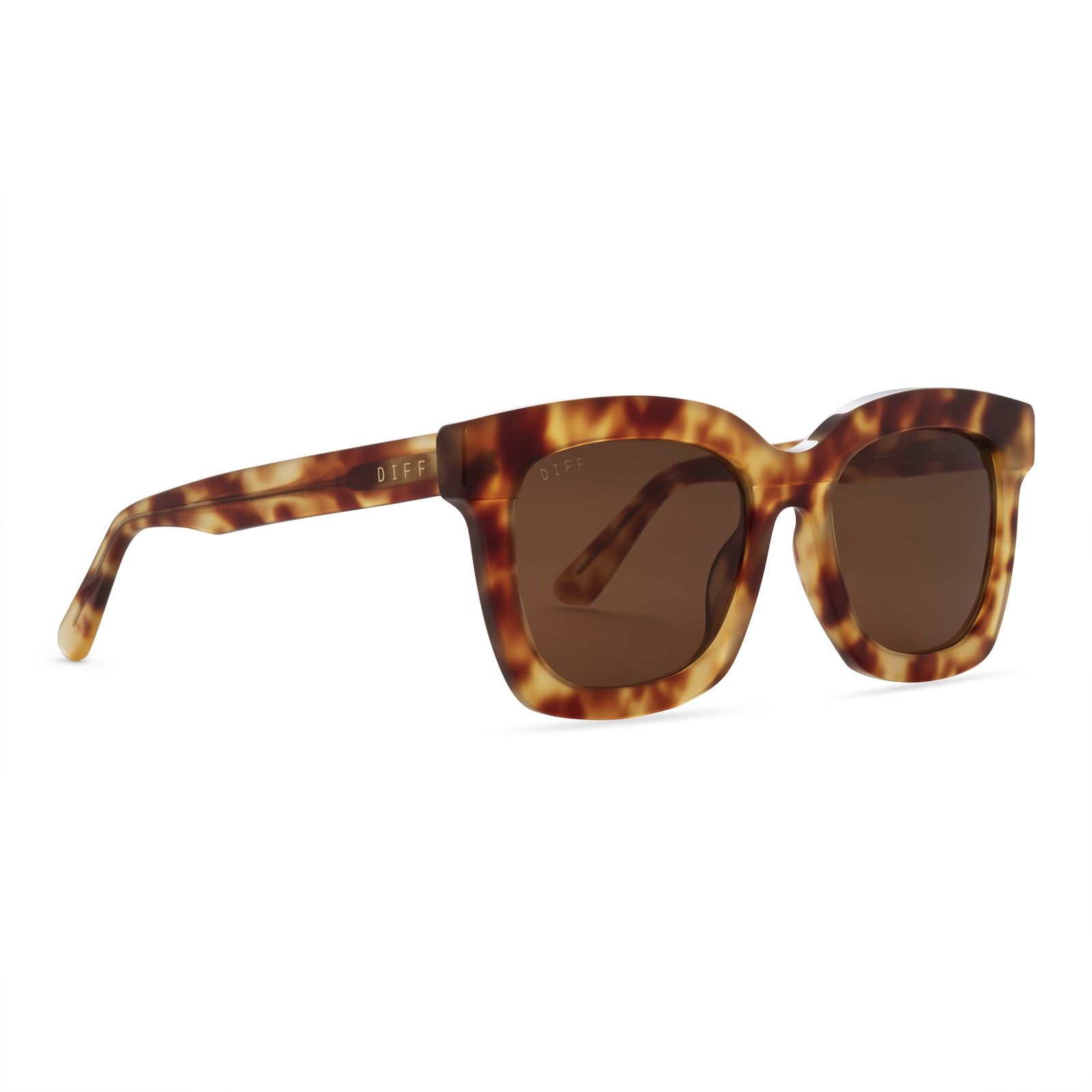 CARSON - SOLSTICE TORTOISE + BROWN LENS SUNGLASSES sold by Diff Eyewear product image thumbnail 2