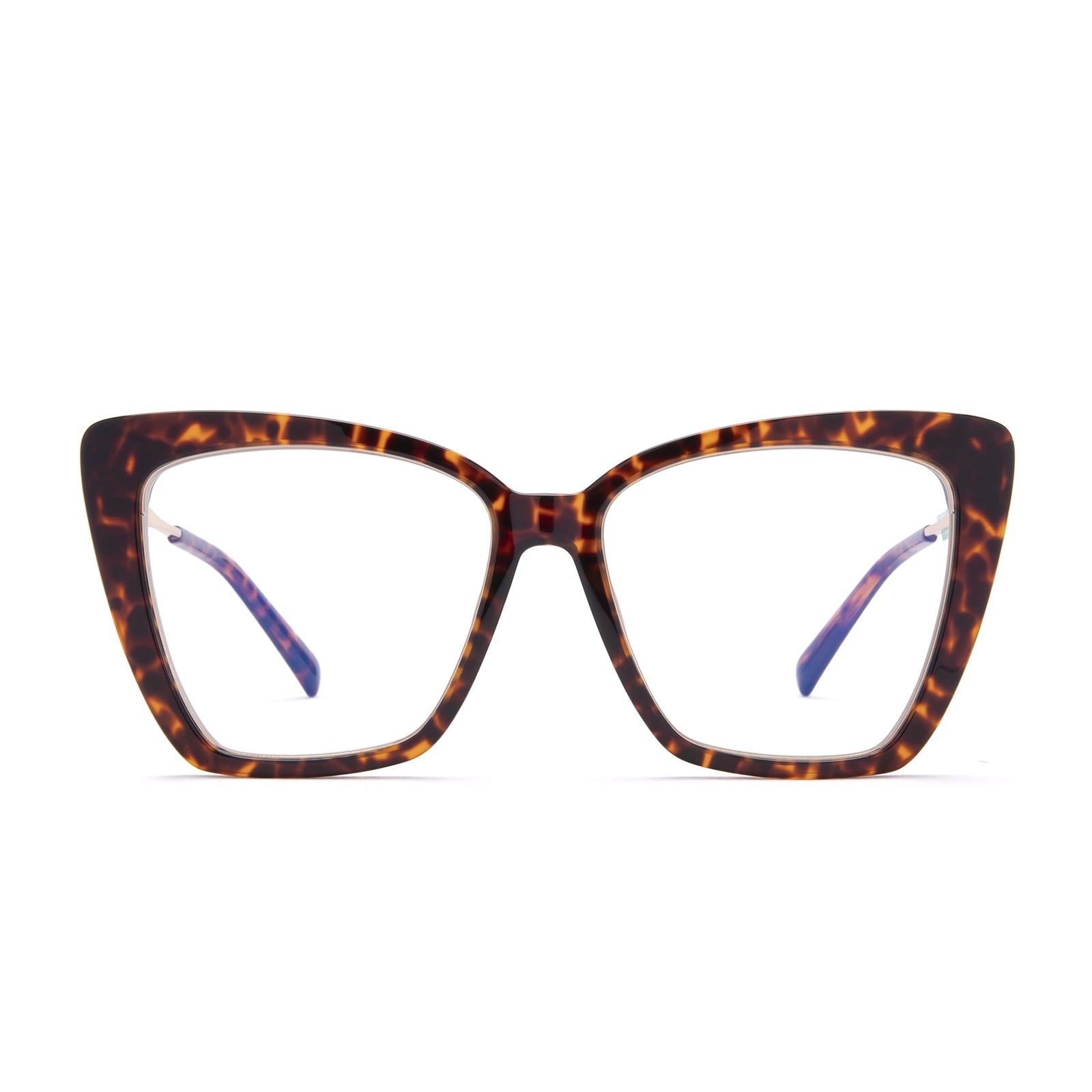 BECKY IV - WILDCAT LEOPARD + BLUE LIGHT TECHNOLOGY GLASSES sold by Diff Eyewear