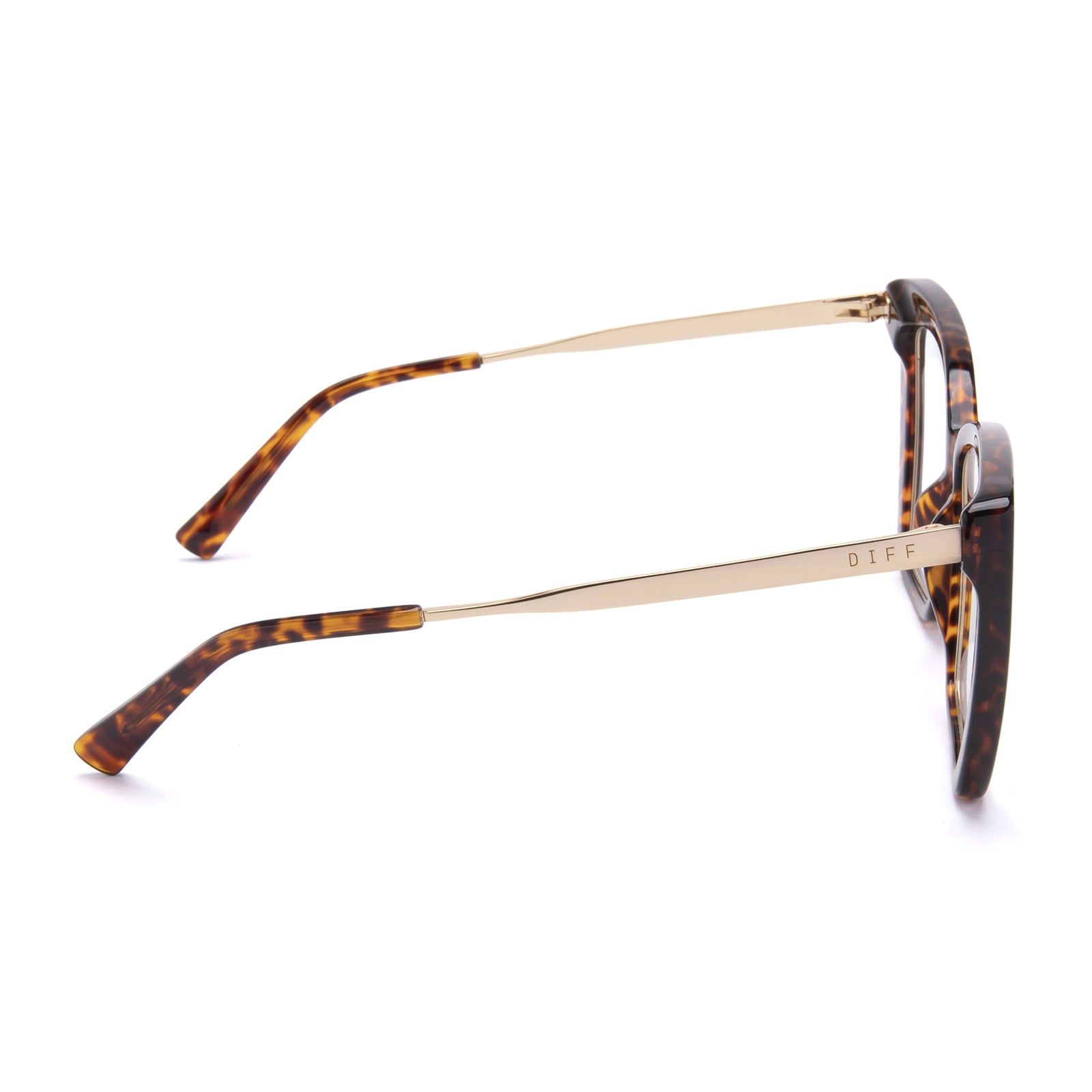 BECKY IV - WILDCAT LEOPARD + BLUE LIGHT TECHNOLOGY GLASSES sold by Diff Eyewear product image thumbnail 4