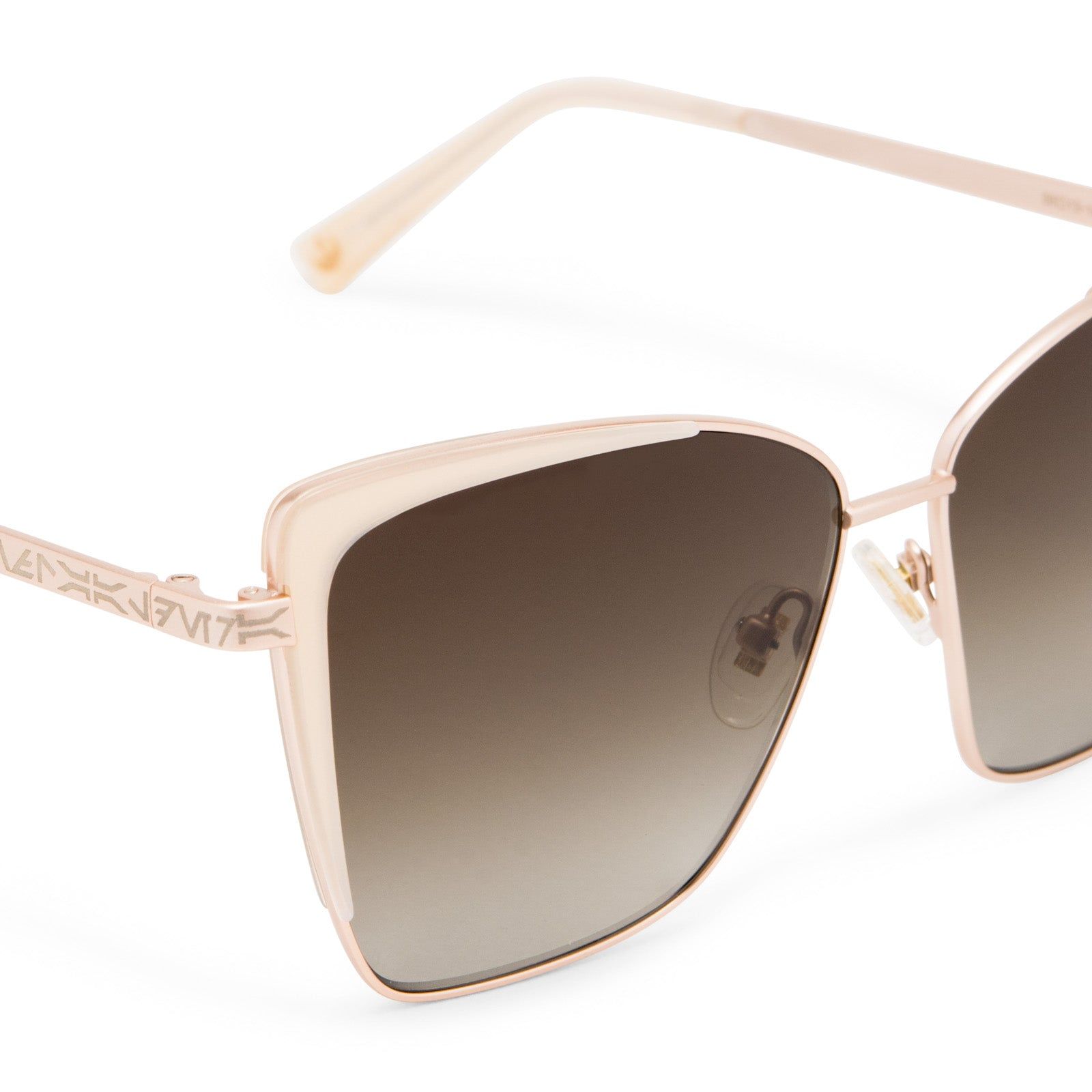 PRINCESS LEIA™ 2.0 - GENERAL GOLD + BROWN GRADIENT SUNGLASSES sold by Diff Eyewear product image thumbnail 3