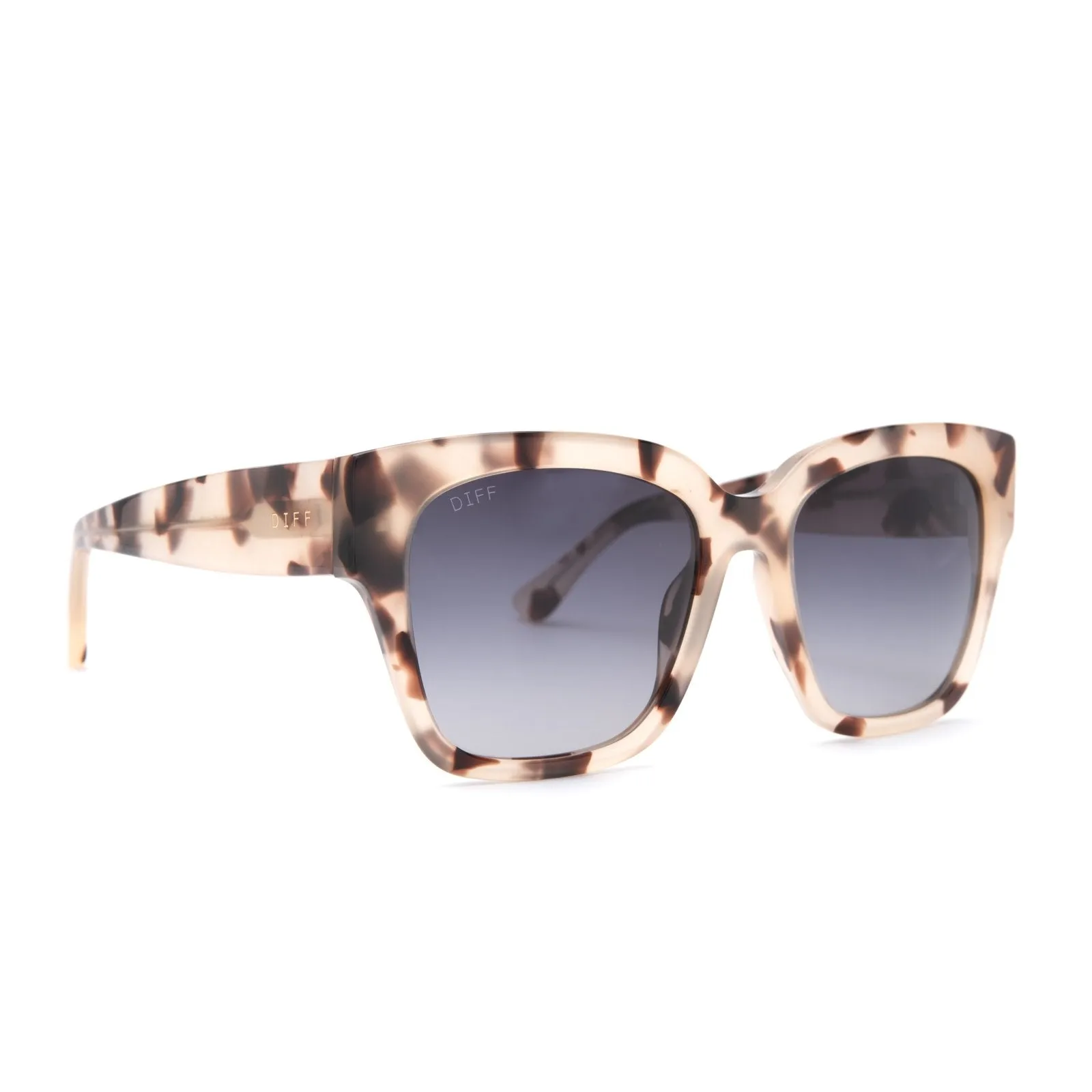 BELLA II - CREAM TORTOISE + GREY GRADIENT SUNGLASSES sold by Diff Eyewear product image thumbnail 2