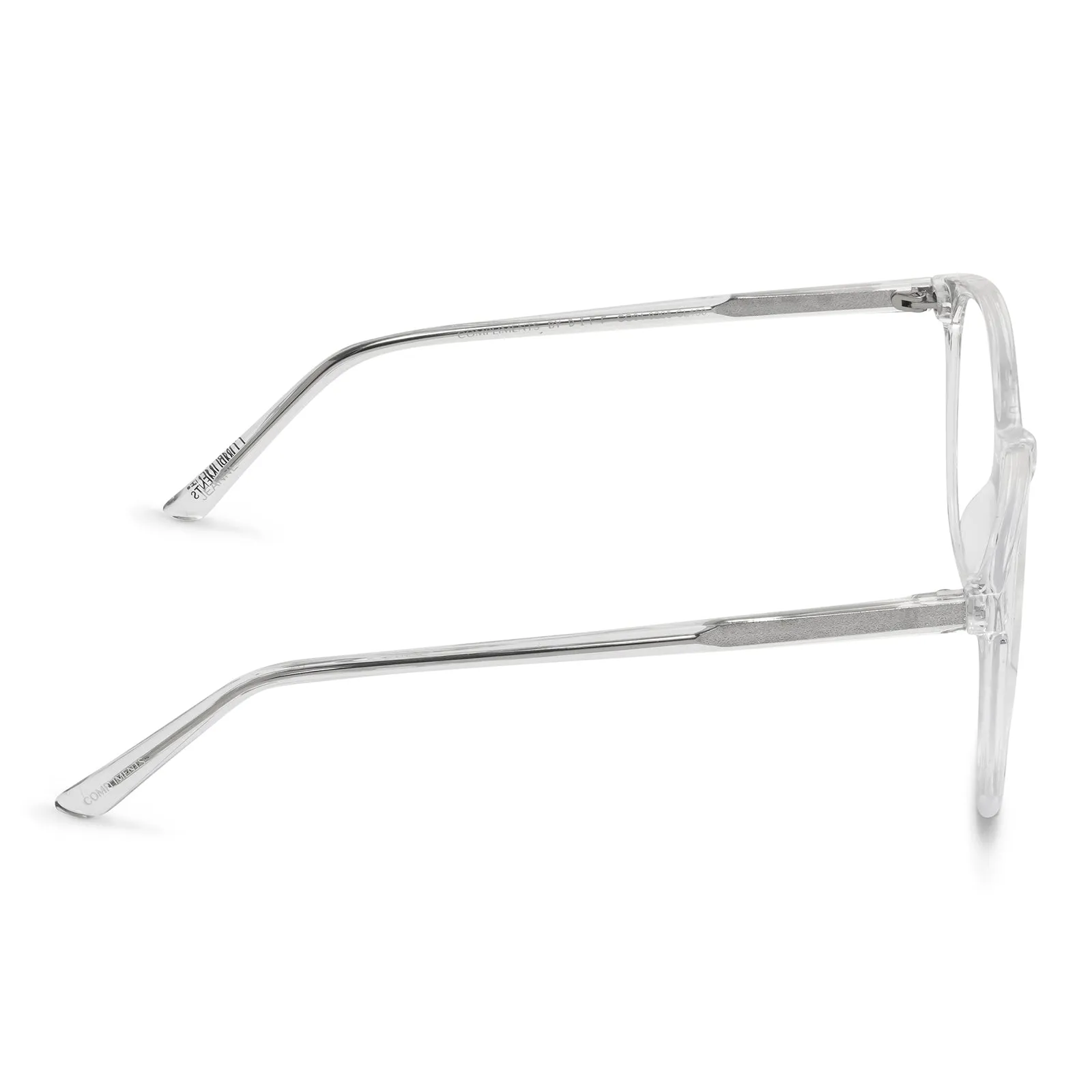 JEANNE - CLEAR CRYSTAL + BLUE LIGHT READERS sold by Diff Eyewear product image thumbnail 3