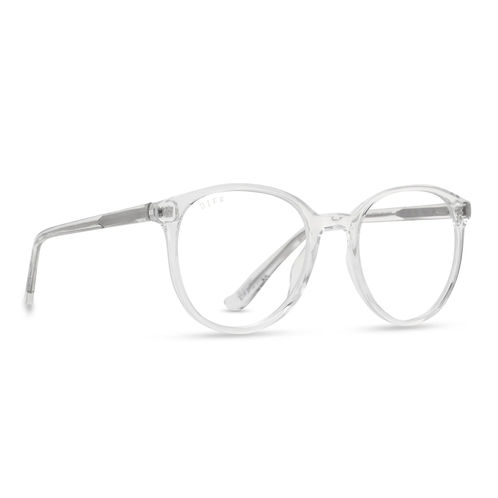 JEANNE - CLEAR CRYSTAL + BLUE LIGHT READERS sold by Diff Eyewear product image thumbnail 5